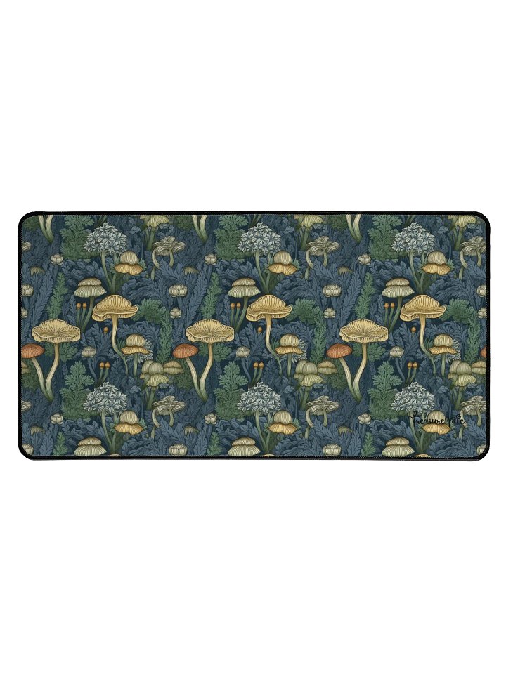 Mushrooms in a Jungle Desk Mat by Treasure Pie product image (1)