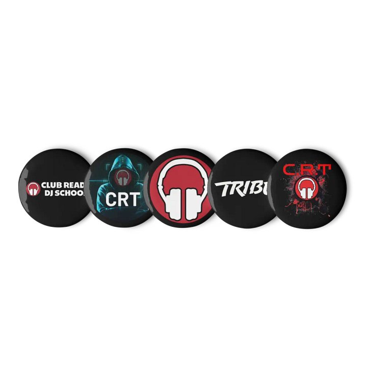 Club Ready DJ School Icon Pin Set product image (1)