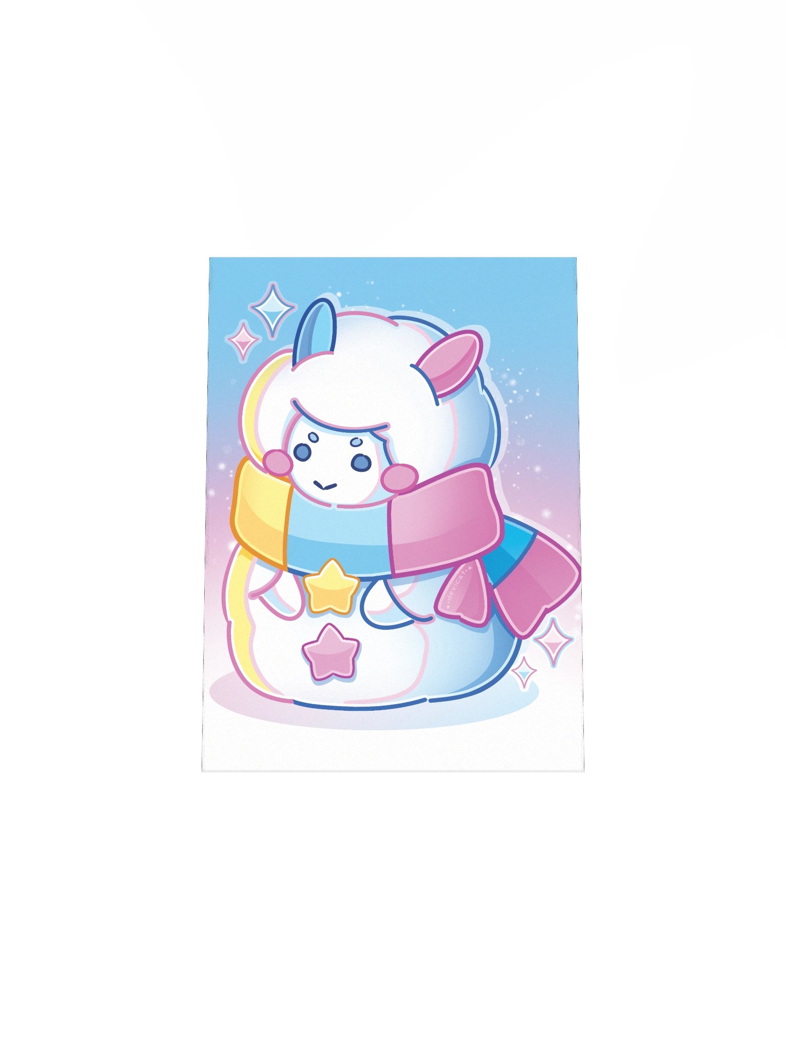 Hanabi Snow Sheep 2025 Print product image (23)