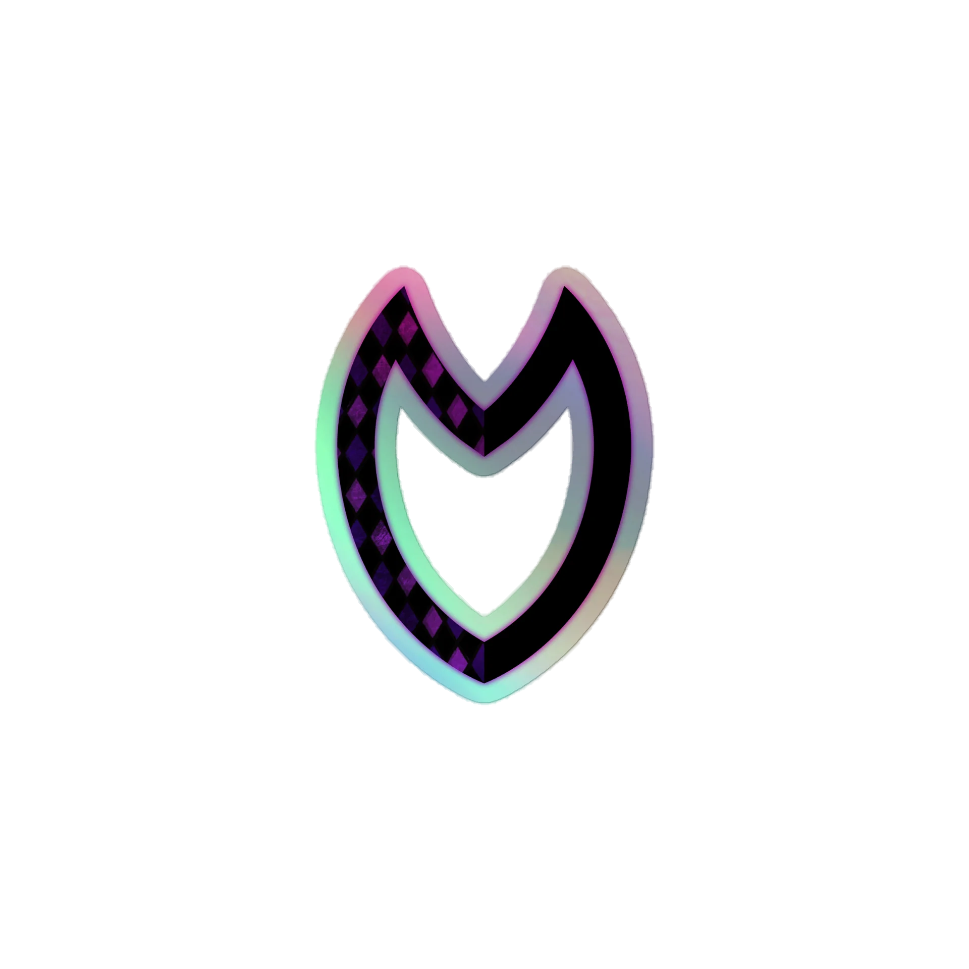 Holographic sticker - Pinkpurple product image (1)