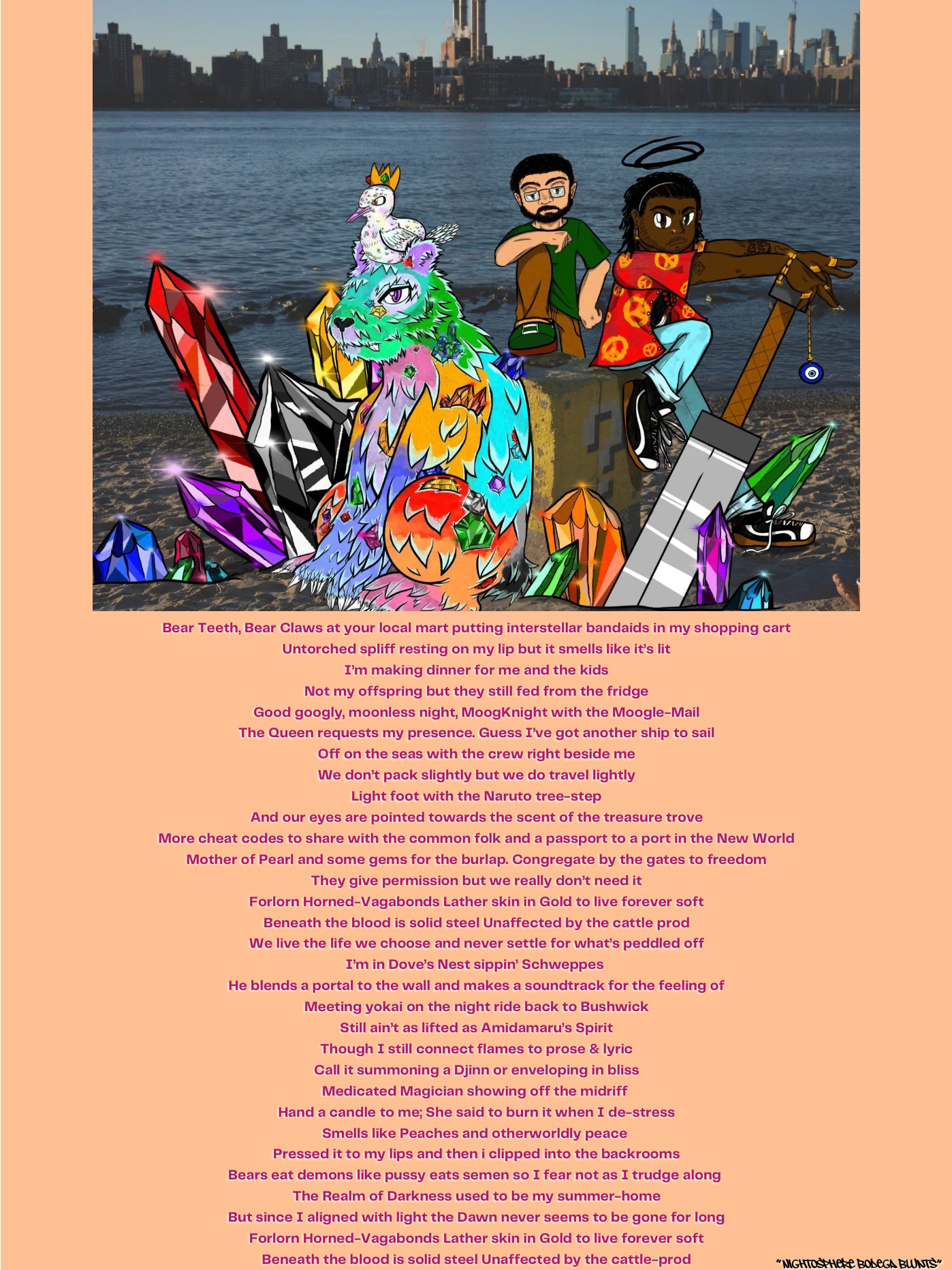 ZINDAGI! - “STBC! 3: SHIFA” Companion Digital Zine: Art, Lyrics, & Photos product image (4)