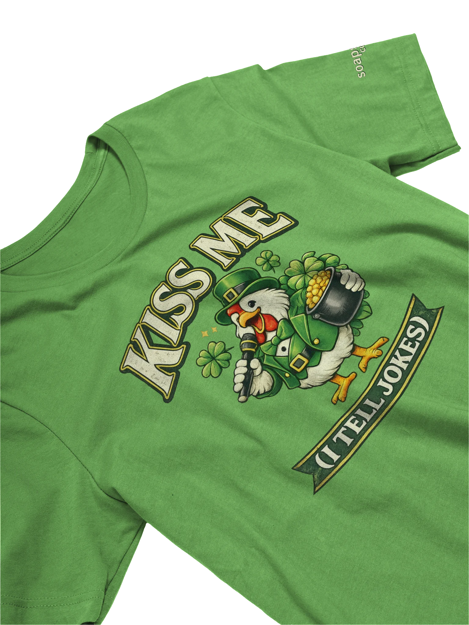 Kiss Me (I Tell Jokes) Soft Tee product image (8)