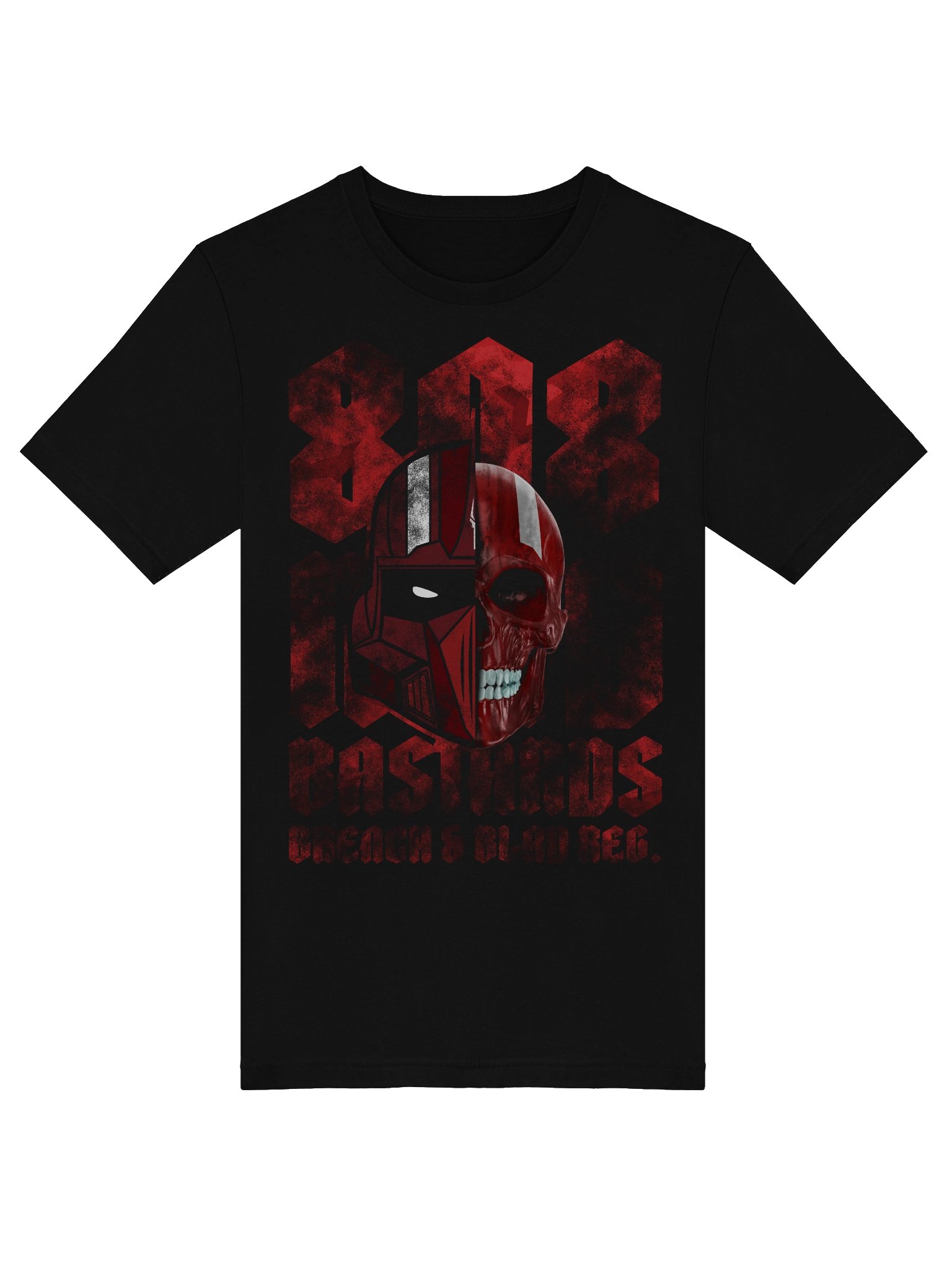 Breach and Blade Skull Helmet Tee product image (7)