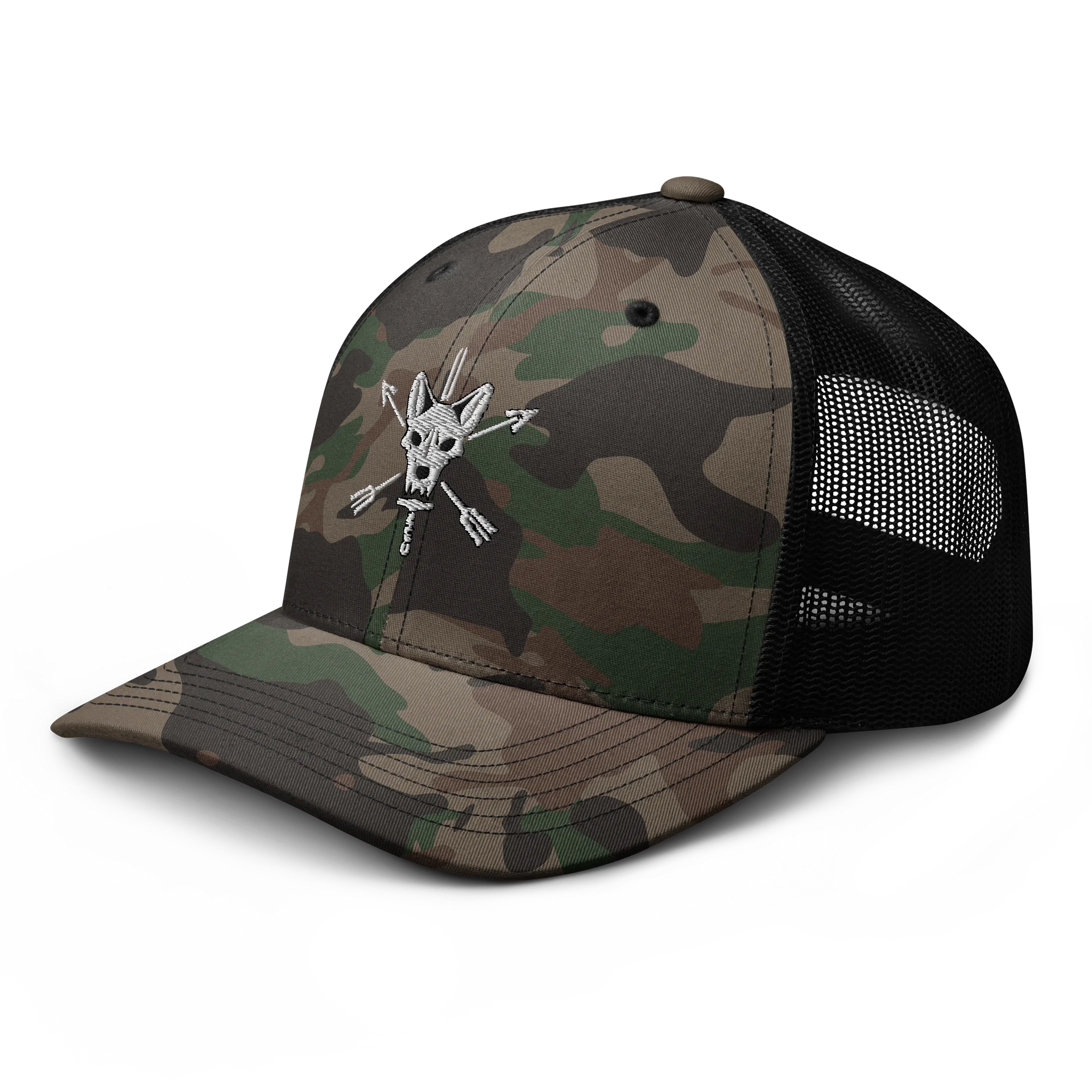 Otto Cap Camouflage Trucker Hat product image (4)