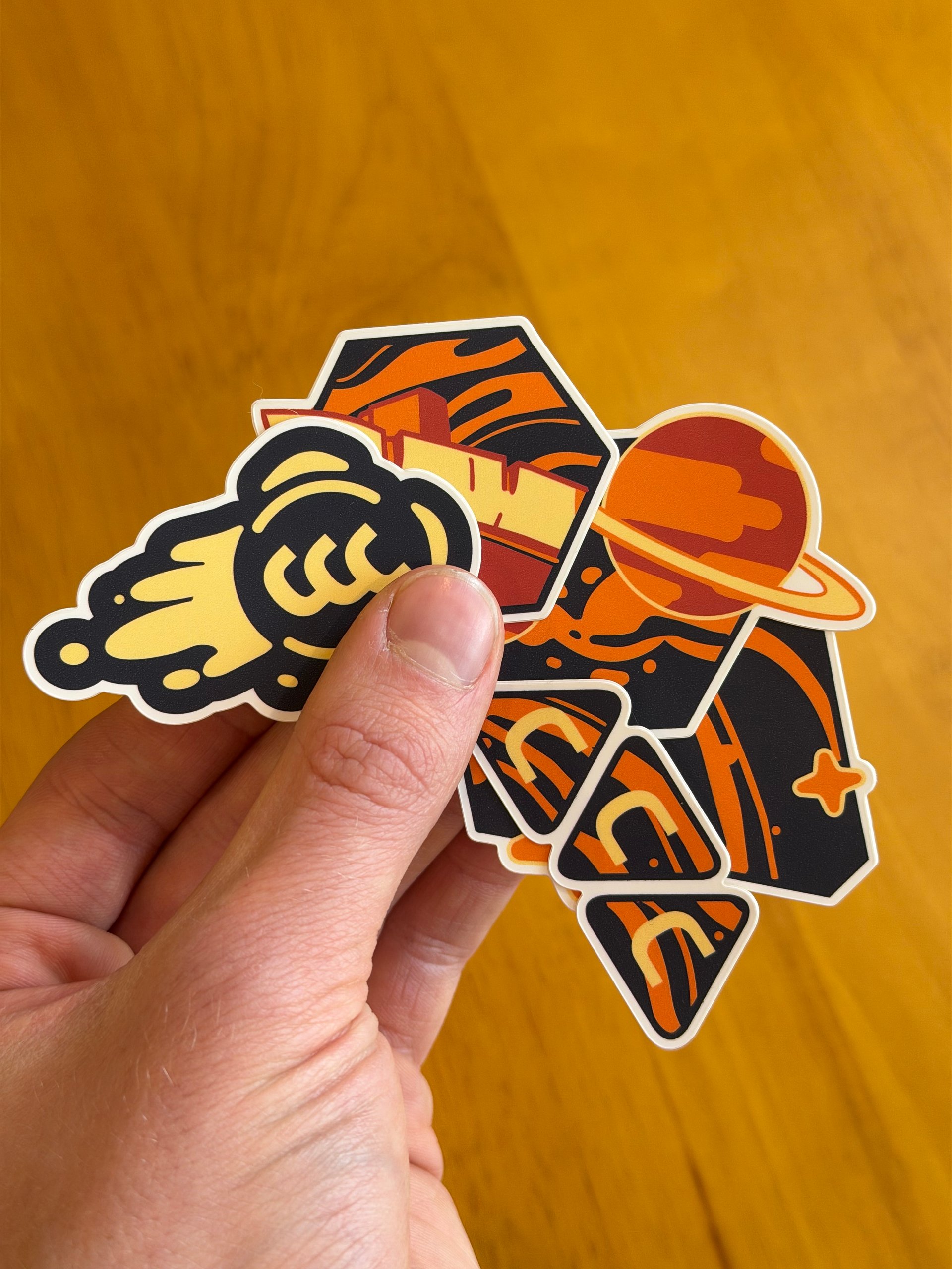 "Sunset Dominion" - Sticker Pack product image (2)