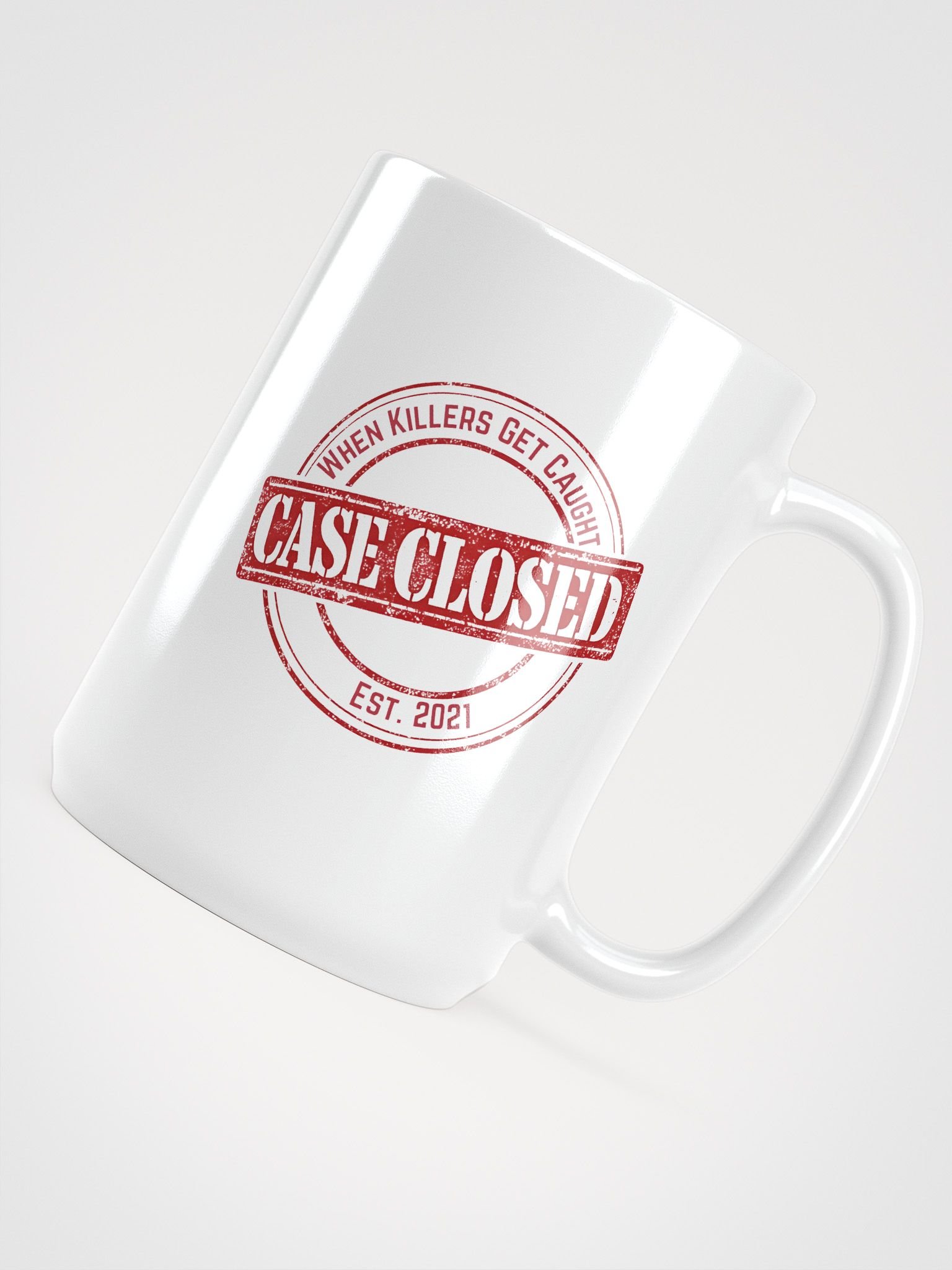 CASE CLOSED WHITE MUG product image (5)
