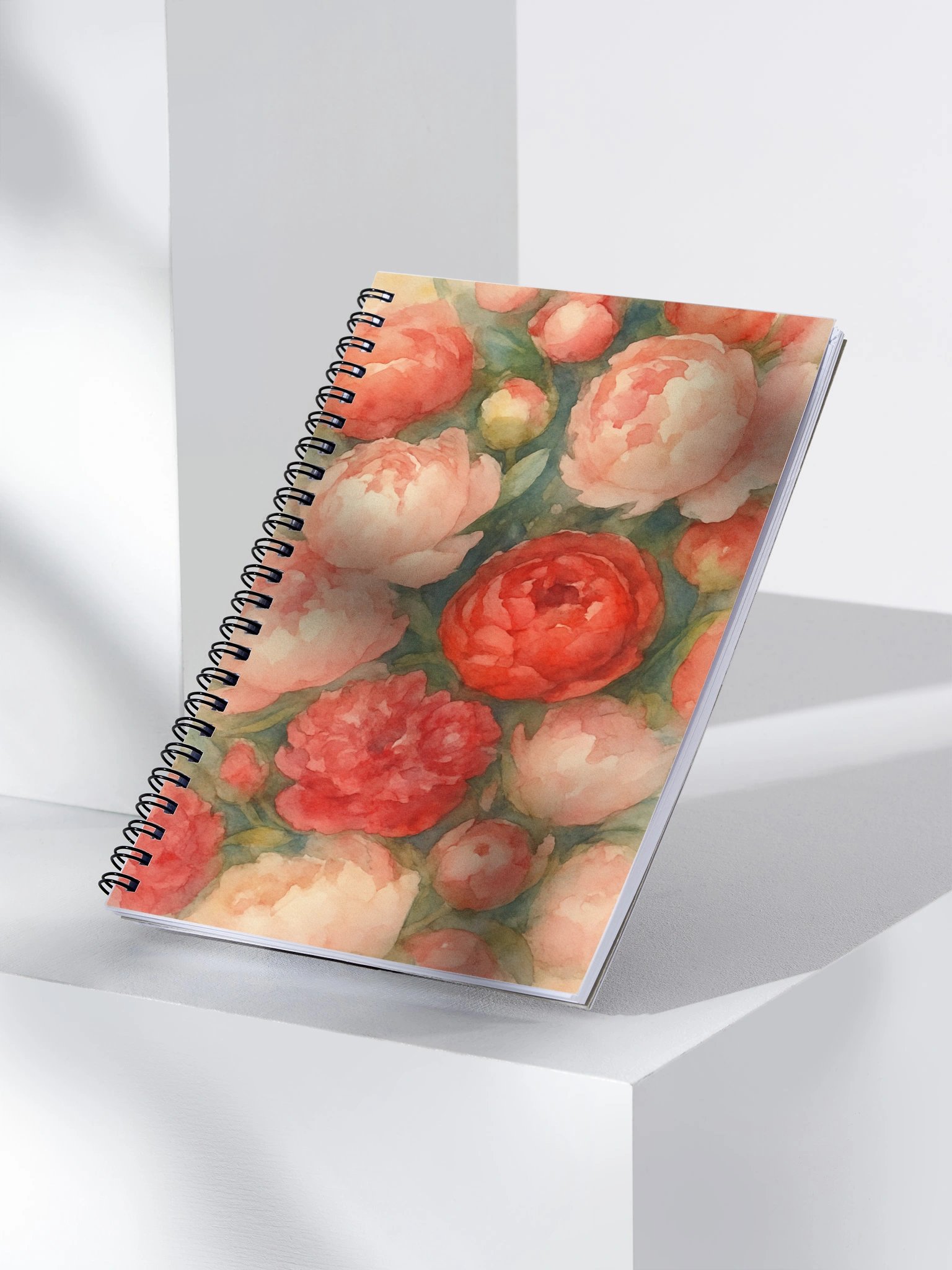 Peonies Spiral Notebook product image (3)