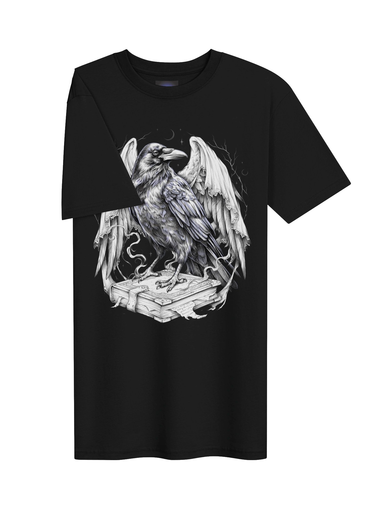 The Midnight Scholar // Gothic Raven Heavyweight Tee product image (5)