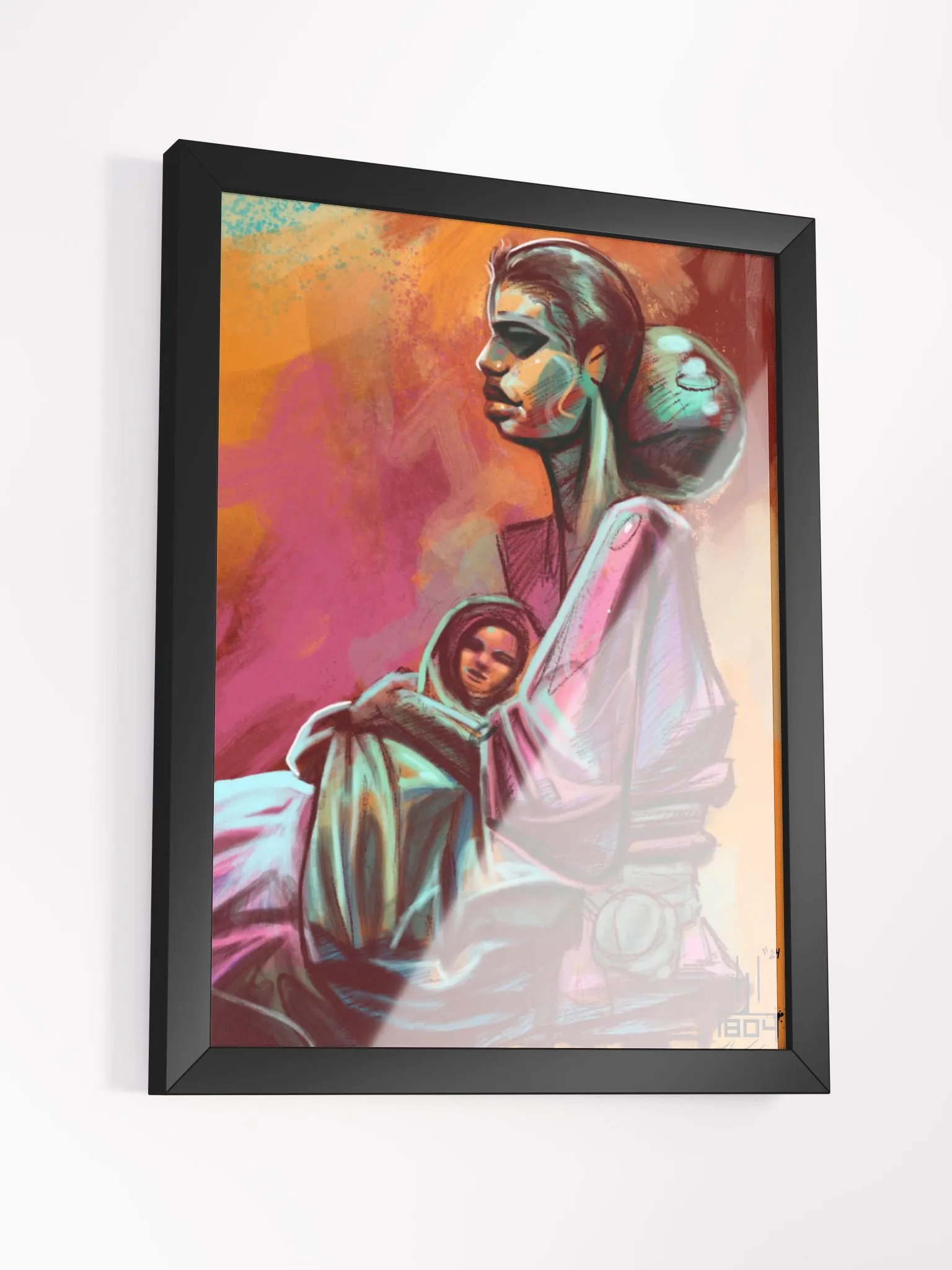 ‘’Amour inconditionnelle’’ by Hans Lundy (Framed Poster) product image (10)