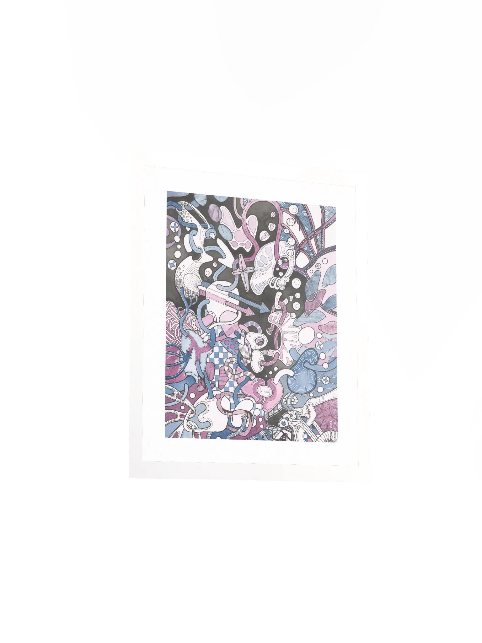 Bubbles - Original Art Print product image (4)