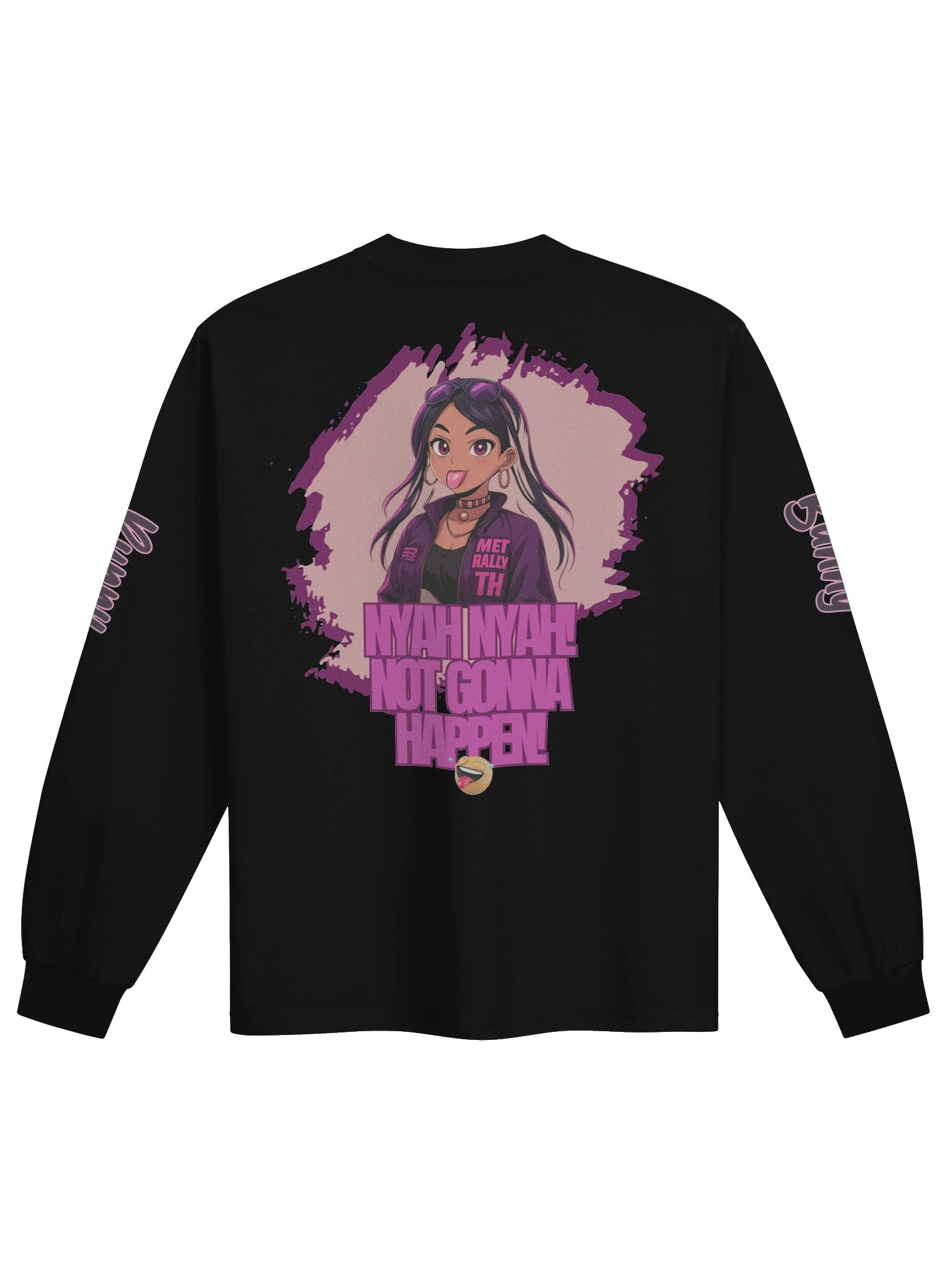 Retro 'Good Girl' Vibes Long Sleeve Shirt product image (6)