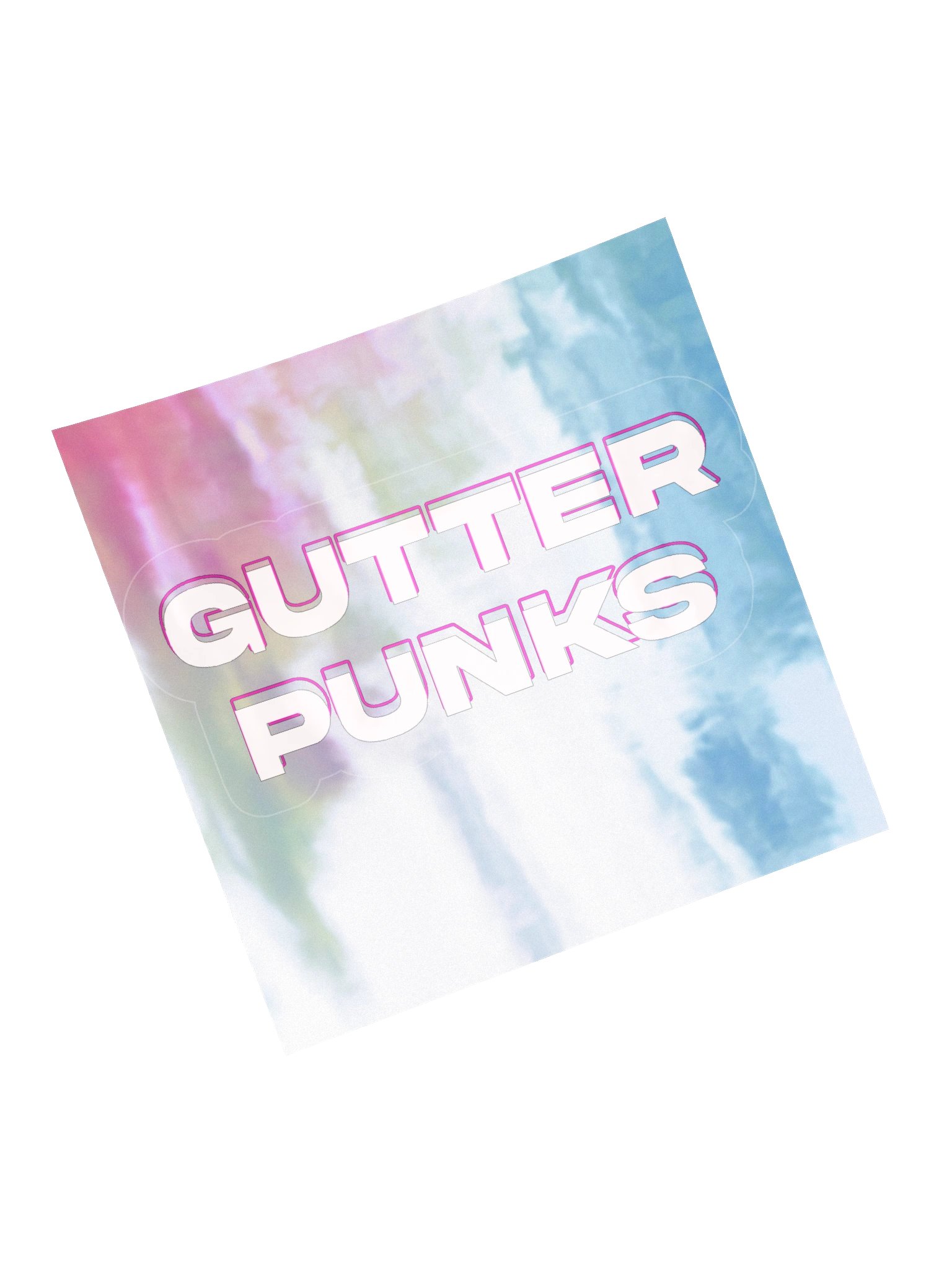 Gutter Punk Chrome Stickers product image (13)