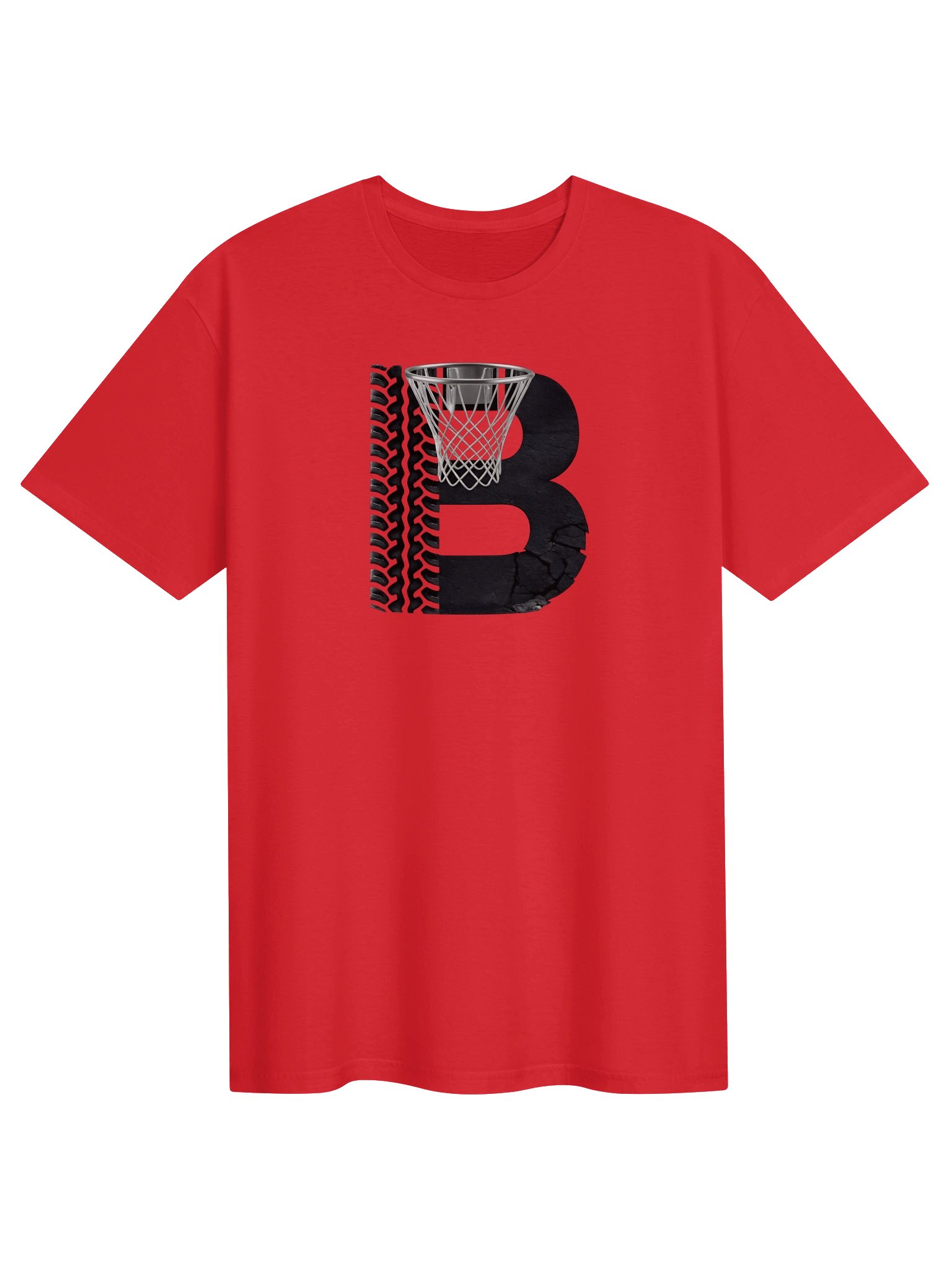 Blacktop Brand Basketball B Hoop Tee product image (1)