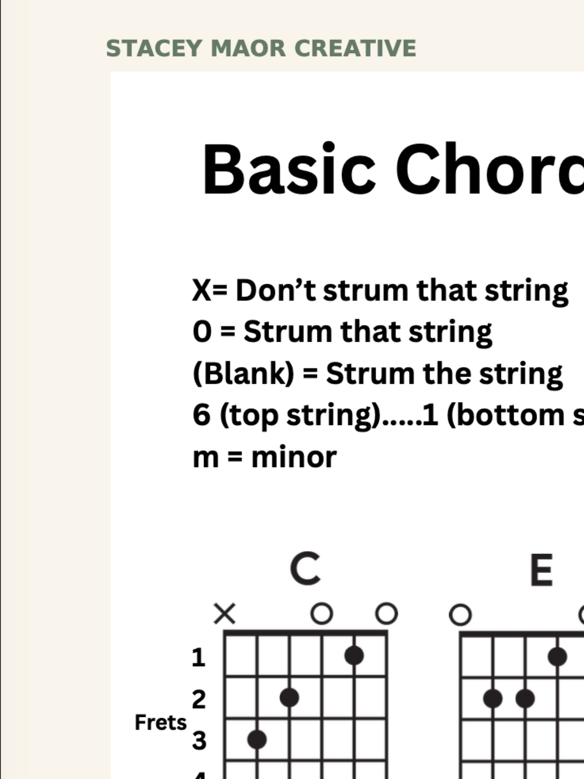 Beginner Guitar Field Guide product image (3)
