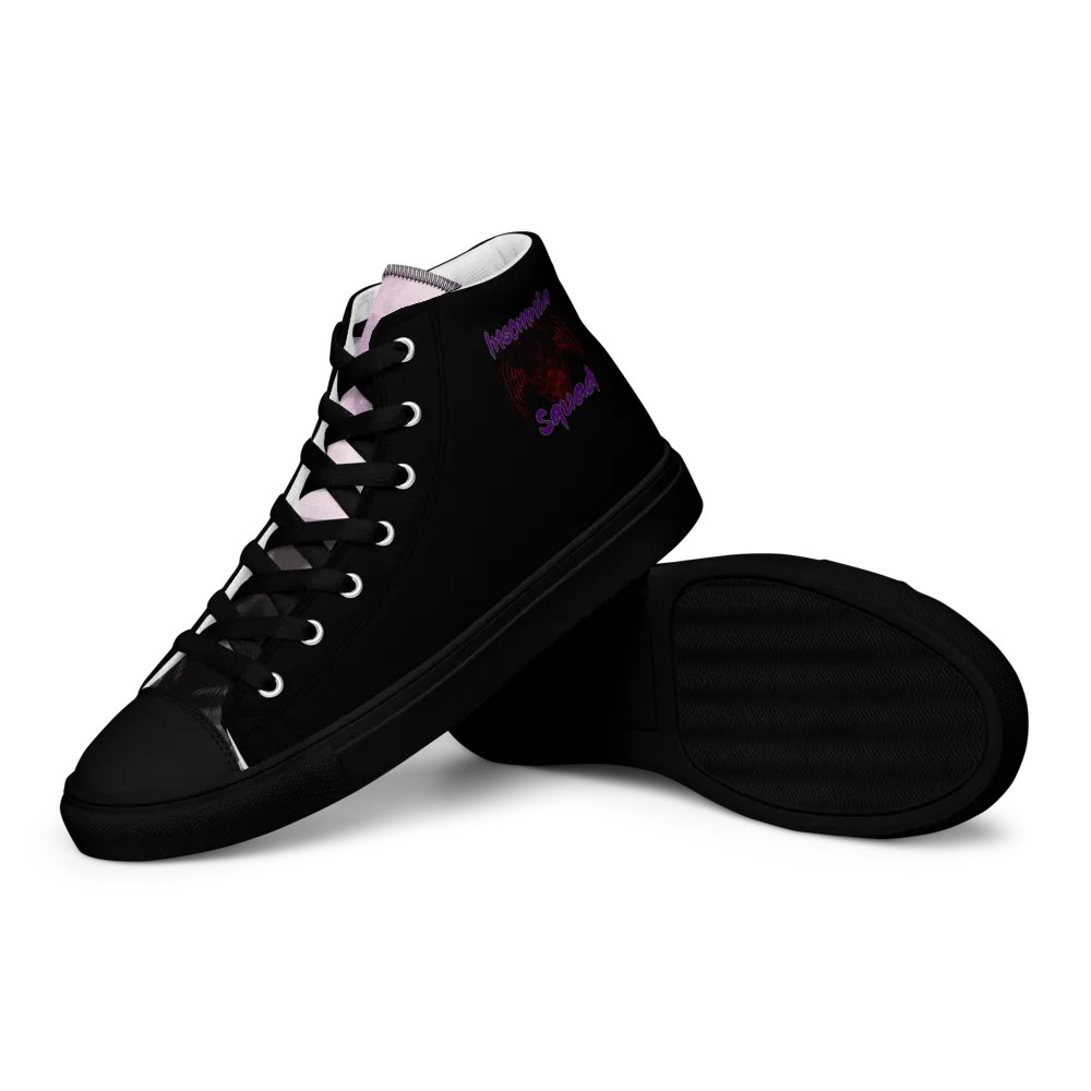 Men's Black Insomnia Squad Canvas Hi-Tops product image (12)