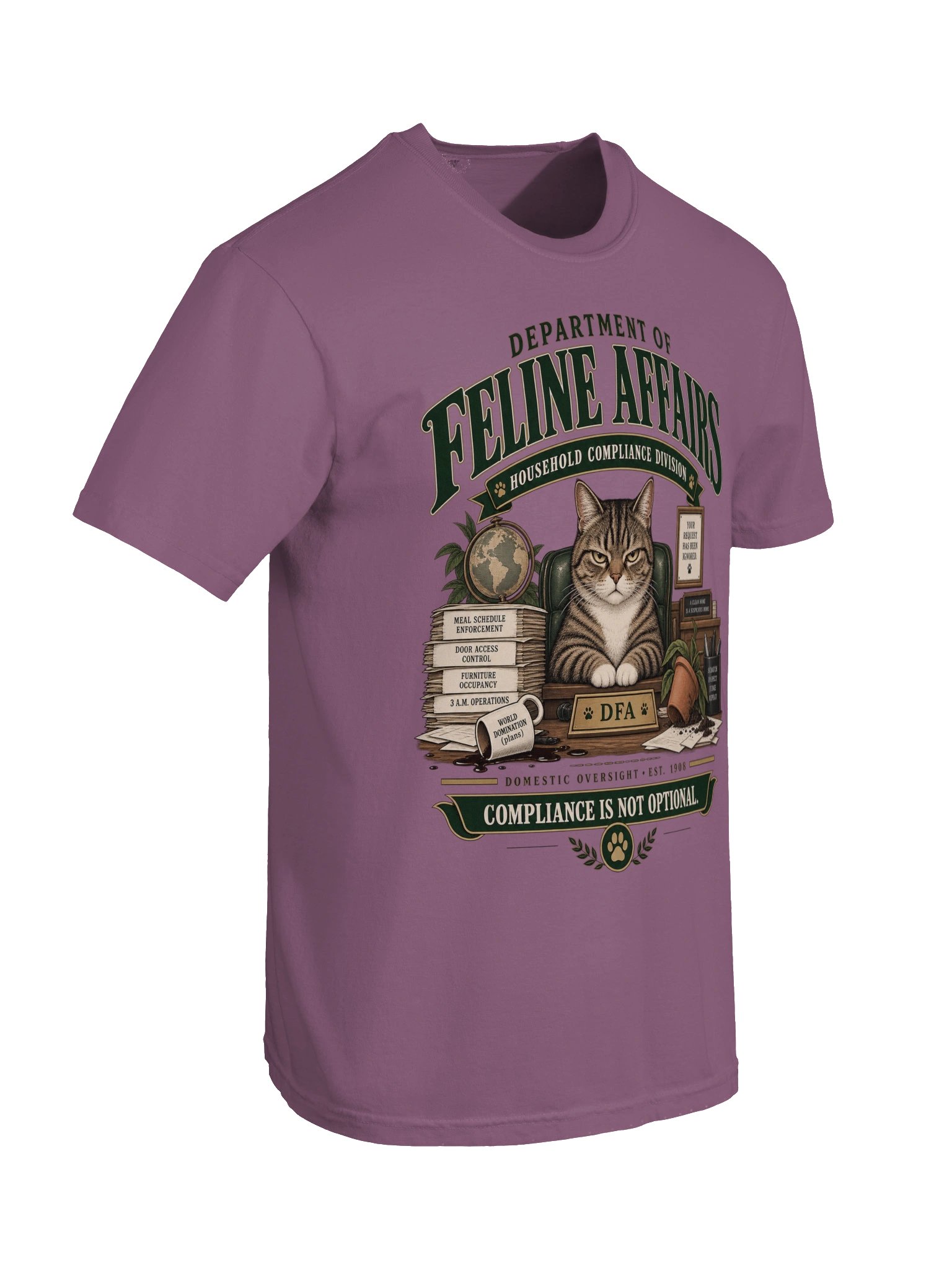 Department of Feline Affairs Heavyweight Tee product image (59)