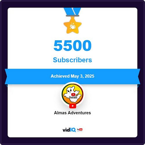 🌟✈️ FANTÁSTICO! 5.500 ALMAS NA NOSSA AVENTURA! ✈️🌟

Família AlmasAdventures, ATINGIMOS 5.500 SUBSCRITORES! 🚀

Cada um de vós ...