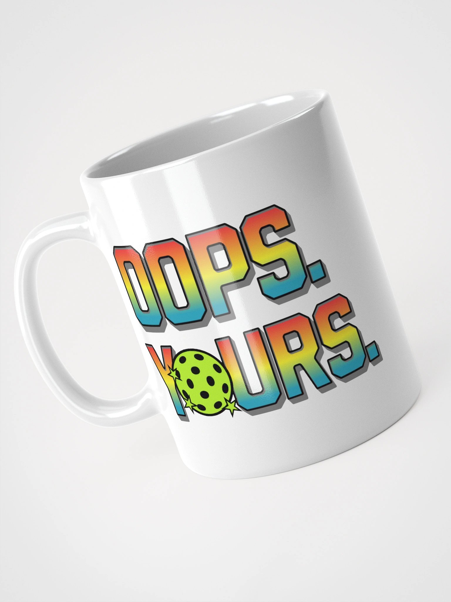 Oops Yours Pickleball Gradient Mug product image (2)