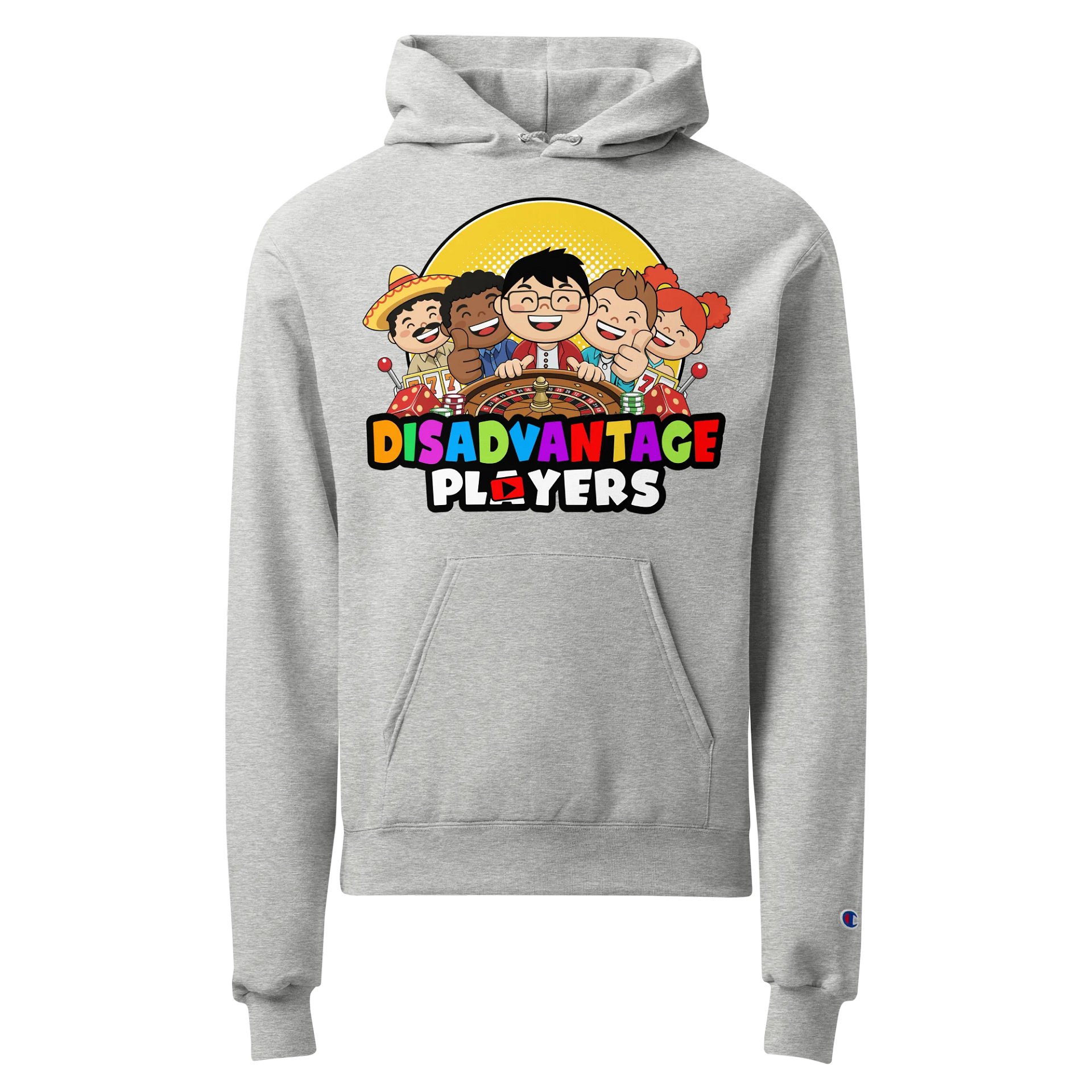 Disadvantage Players Champion Hoodie (Gray) product image (1)