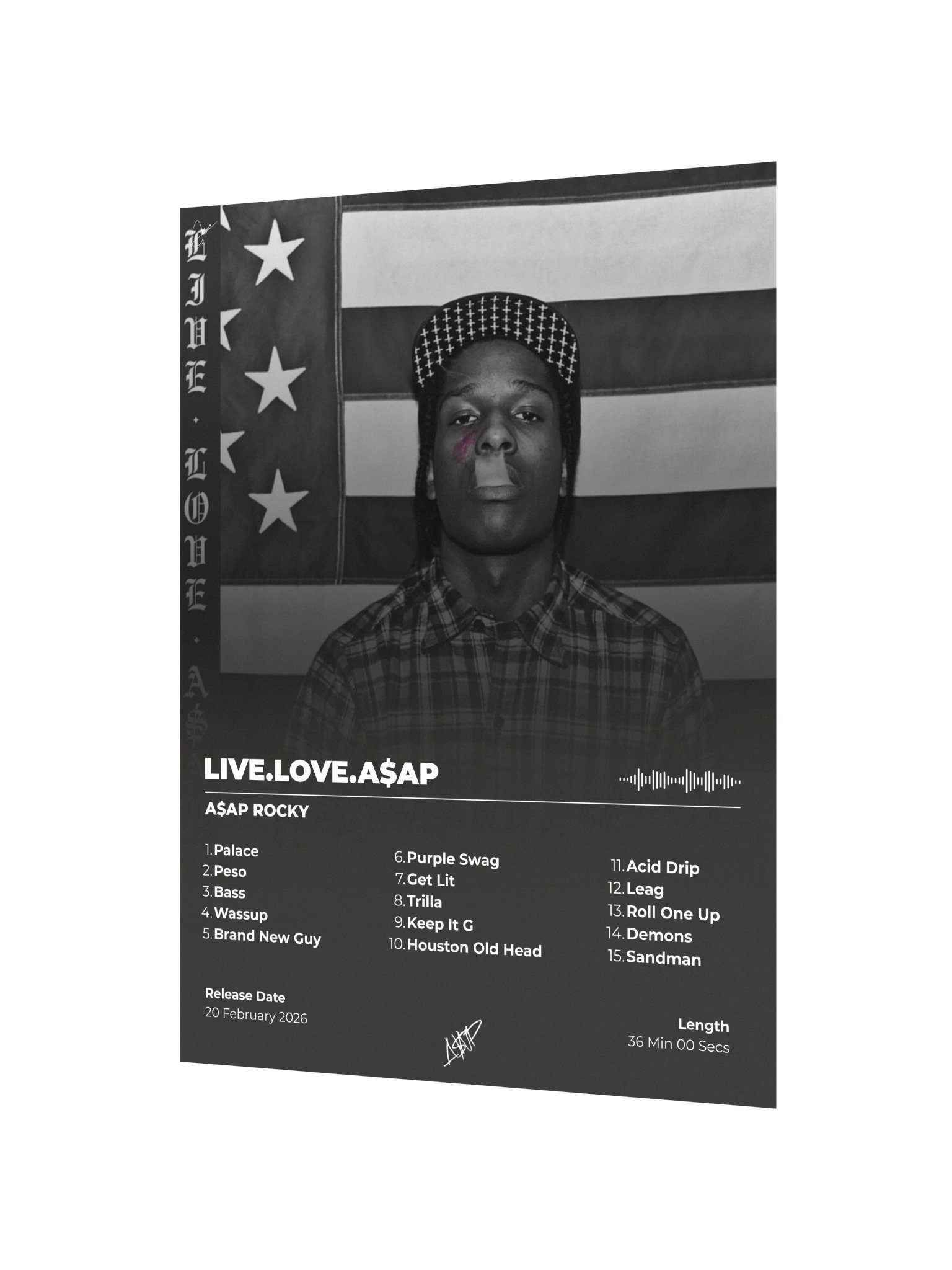 A$AP Rocky LIVE.LOVE.A$AP Poster product image (3)