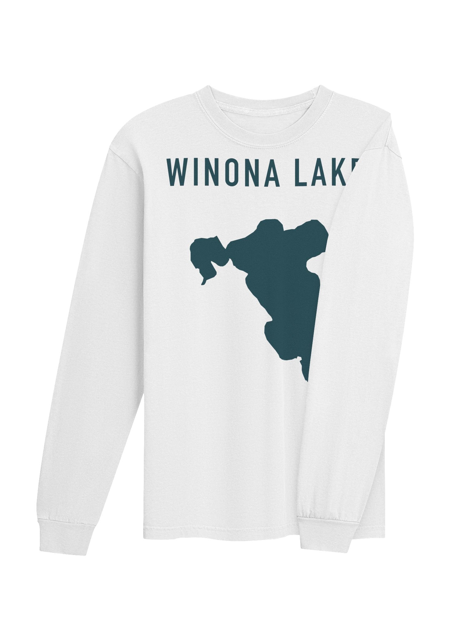 Lake Lines Comfort Colors Long Sleeve — Sunwashed product image (10)