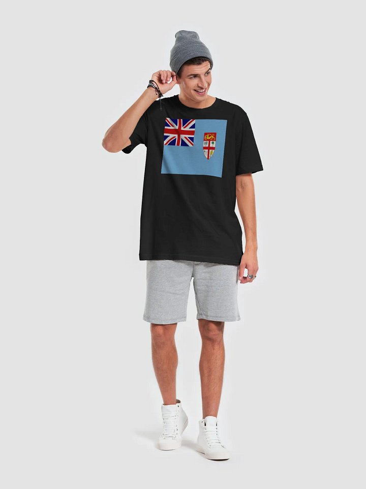 Exclusive Unisex Fiji Flag Graphic Tee by Graphic Grove product image (2)