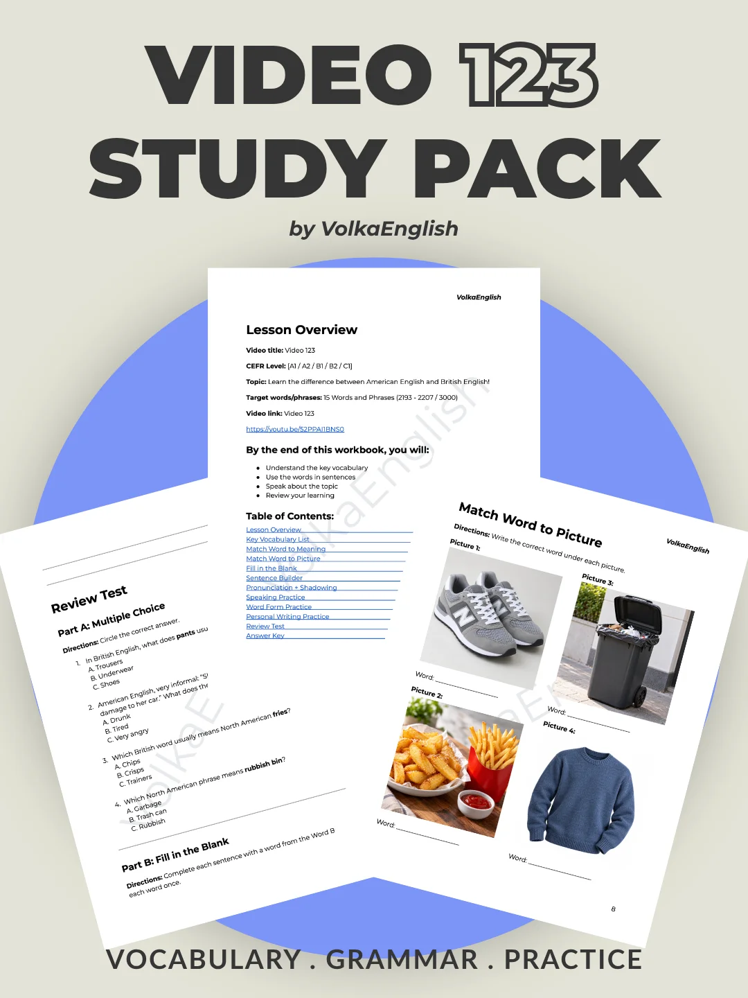 Video 123 Study Pack product image (1)