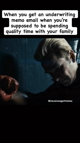 Evening ruined #insuranceagentmemes #insuranceagentproblems #insurancememes #sales #hardmarket