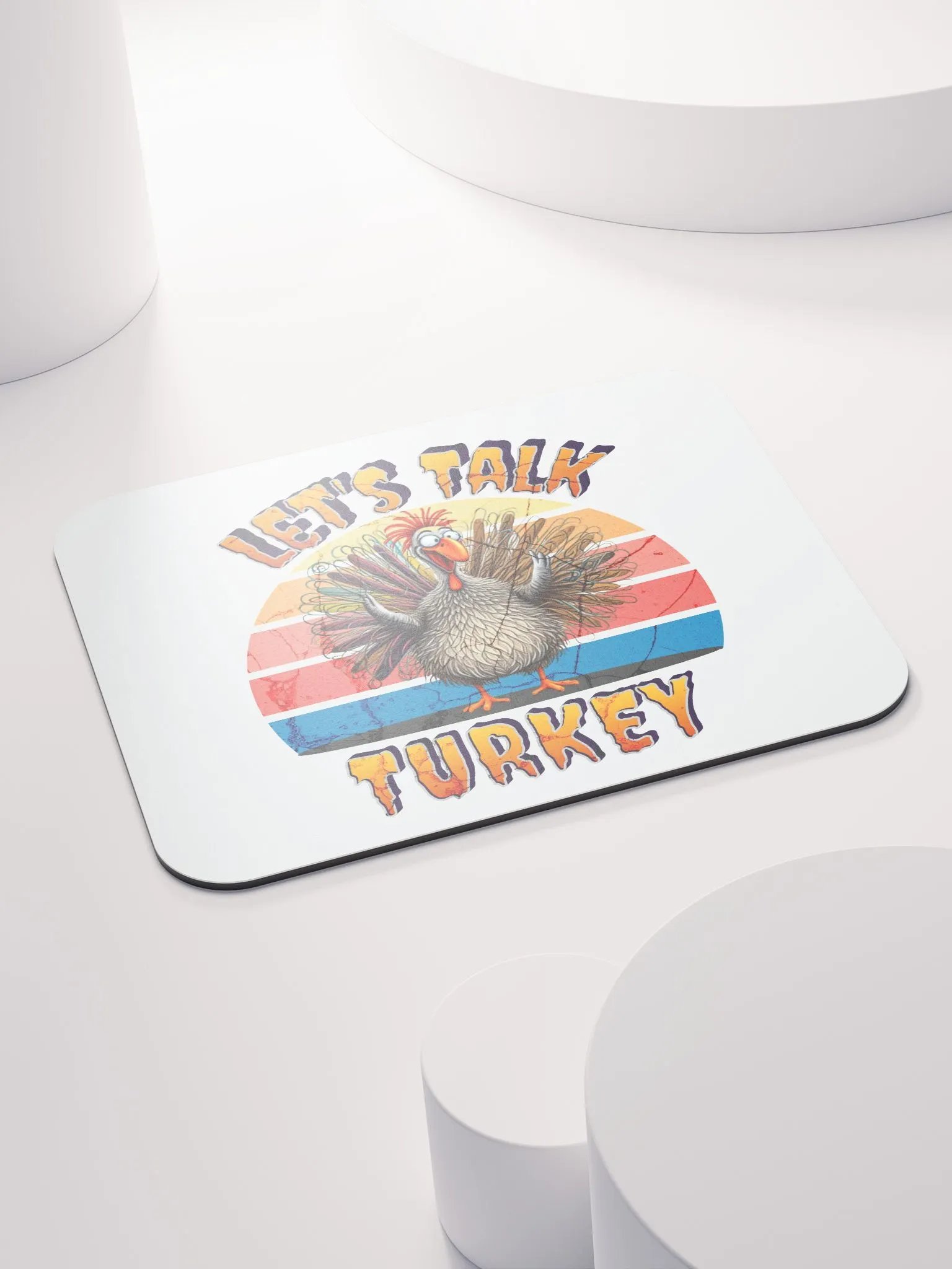 Lets Talk Turkey Retro Mouse Pad product image (4)