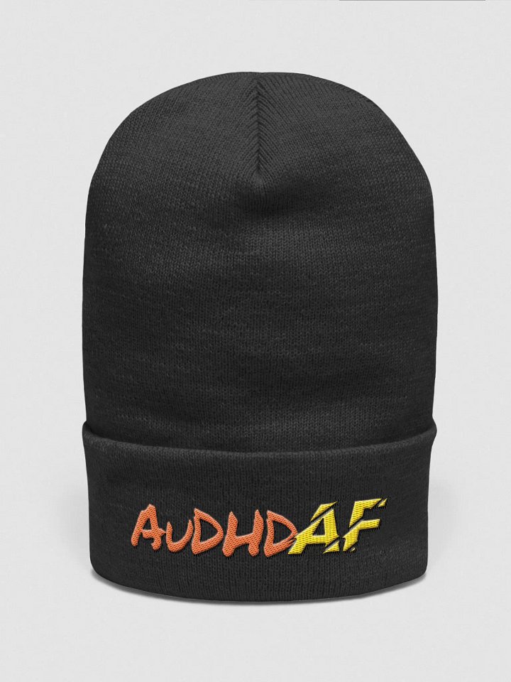 AuDHD AF Cuffed Beanie product image (1)