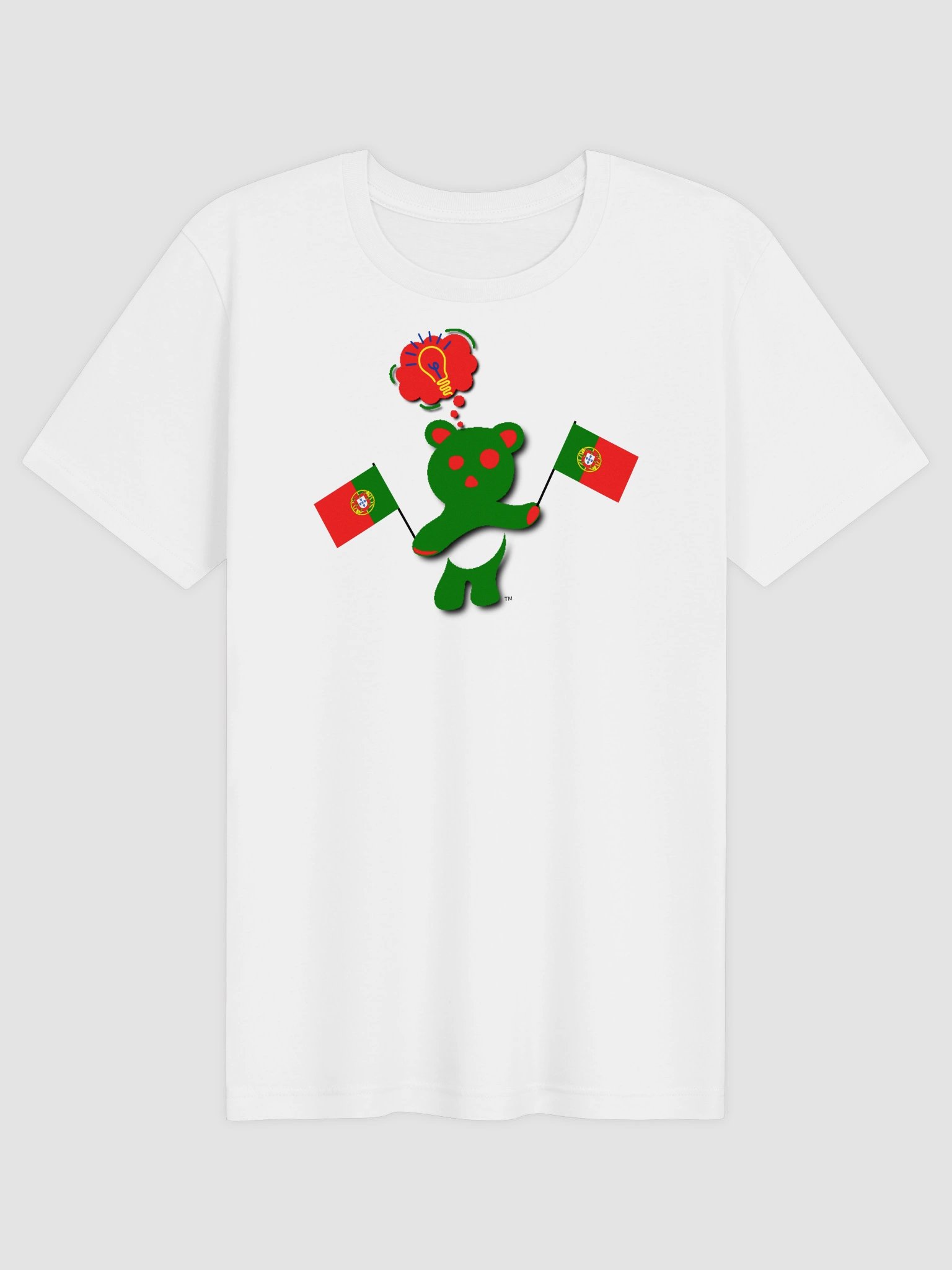 Portugal — Country Bear T-Shirt | BehrBrained Media product image (27)