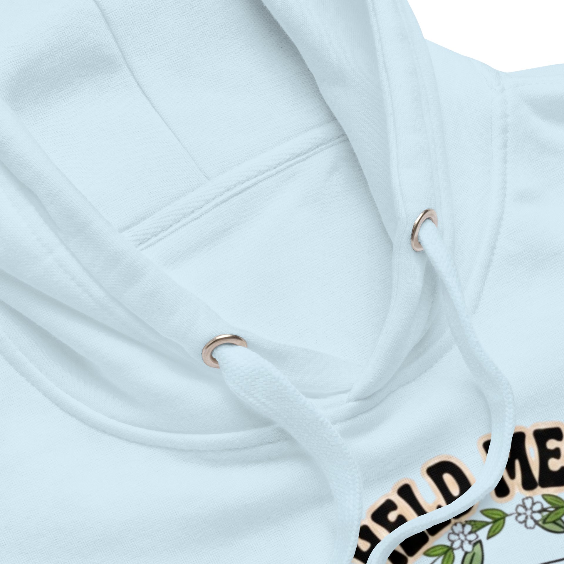 “Shame Held Me Until I Could Hold All The Parts of Me” Light Blue Unisex Hoodie product image (3)