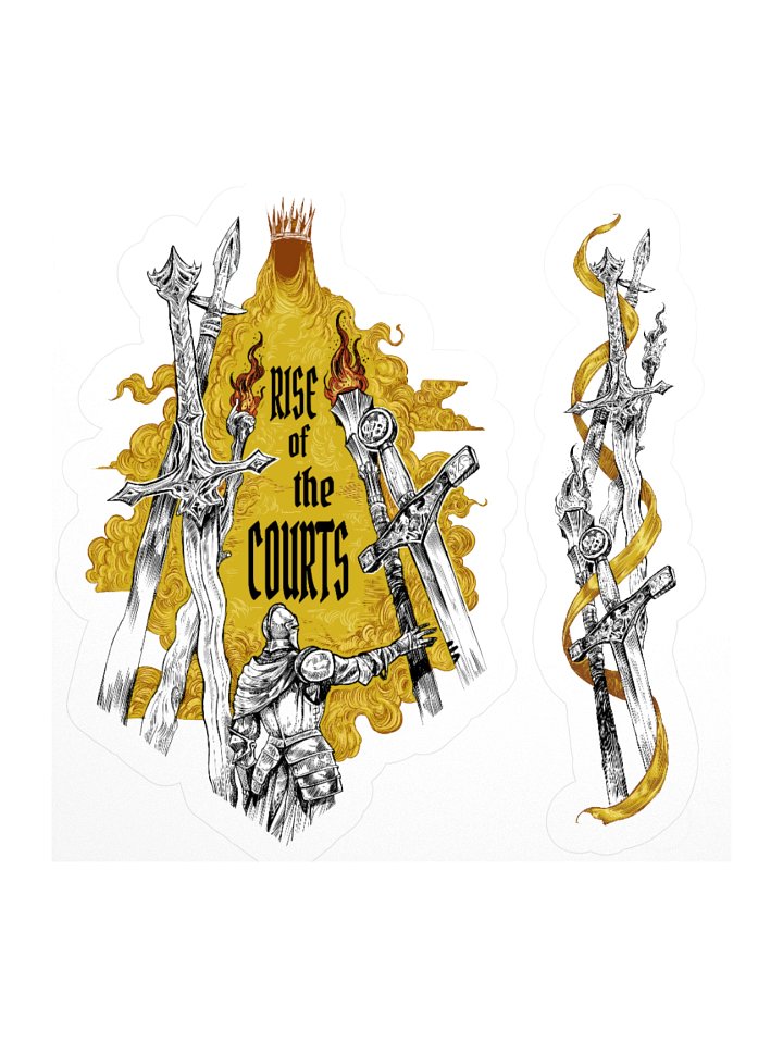 809 Rise of The Courts - Stickers product image (2)