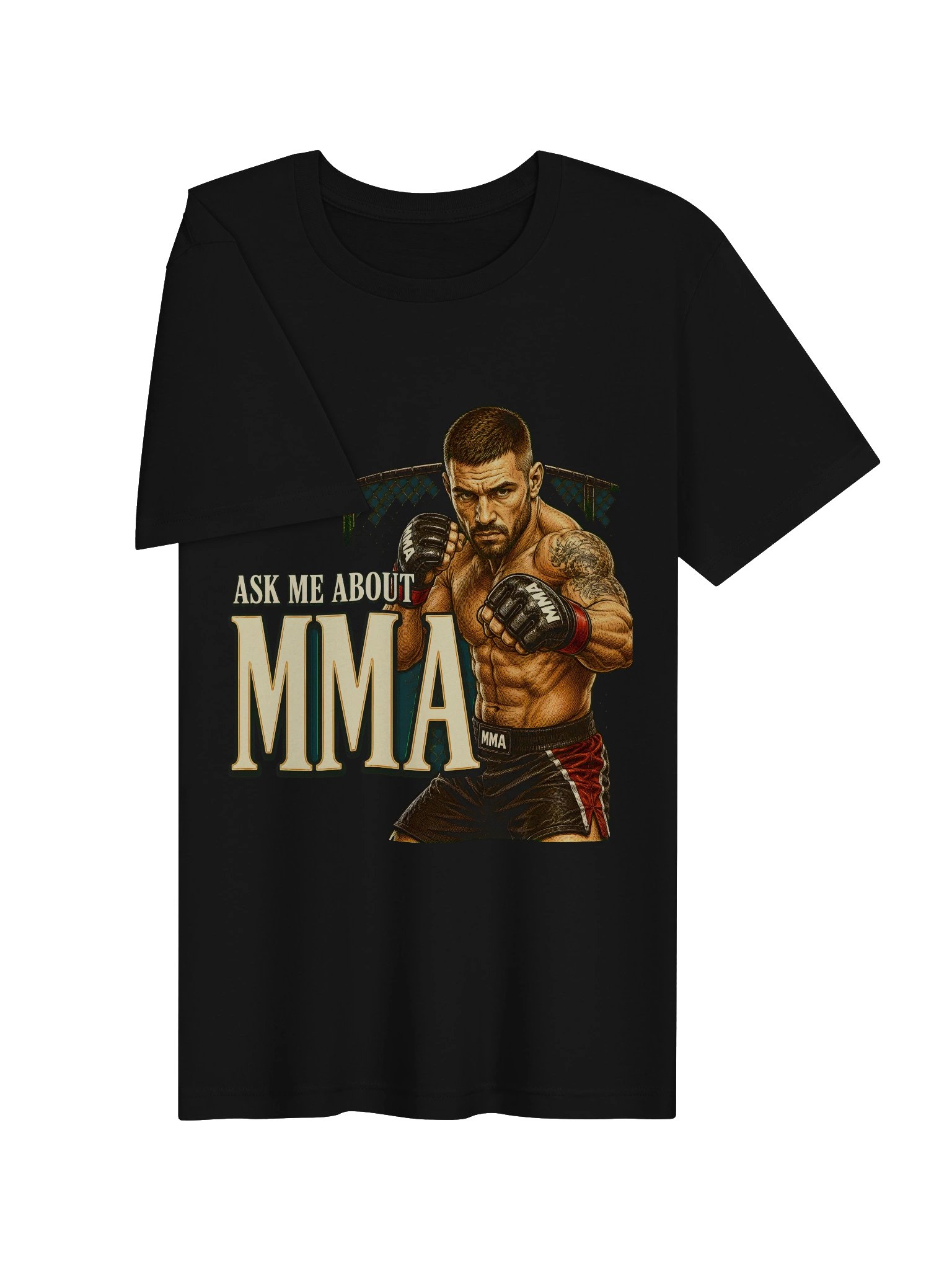 Ask Me About MMA Tee product image (19)