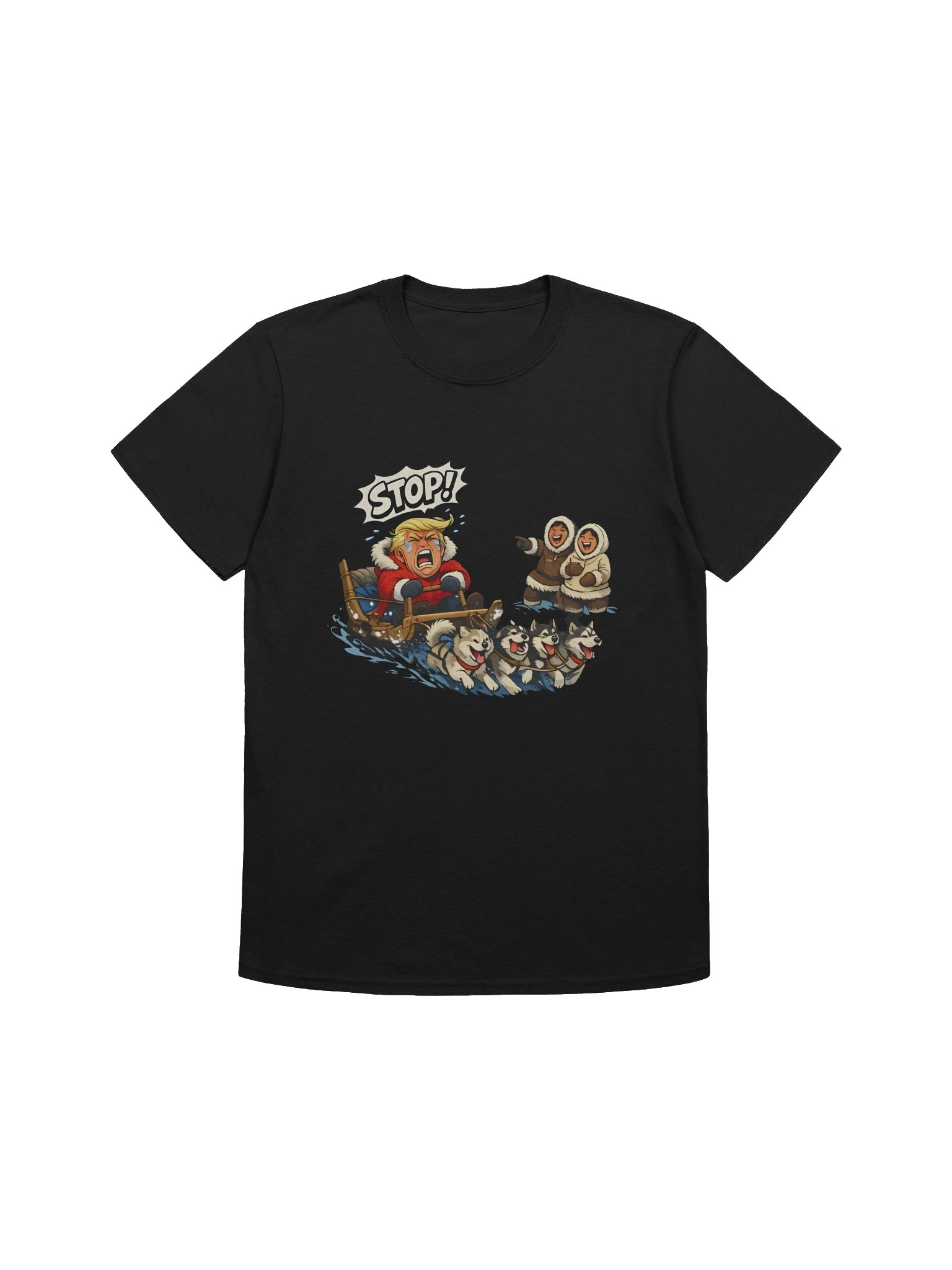 Anti-Trump Greenland Resistance T-Shirt product image (1)