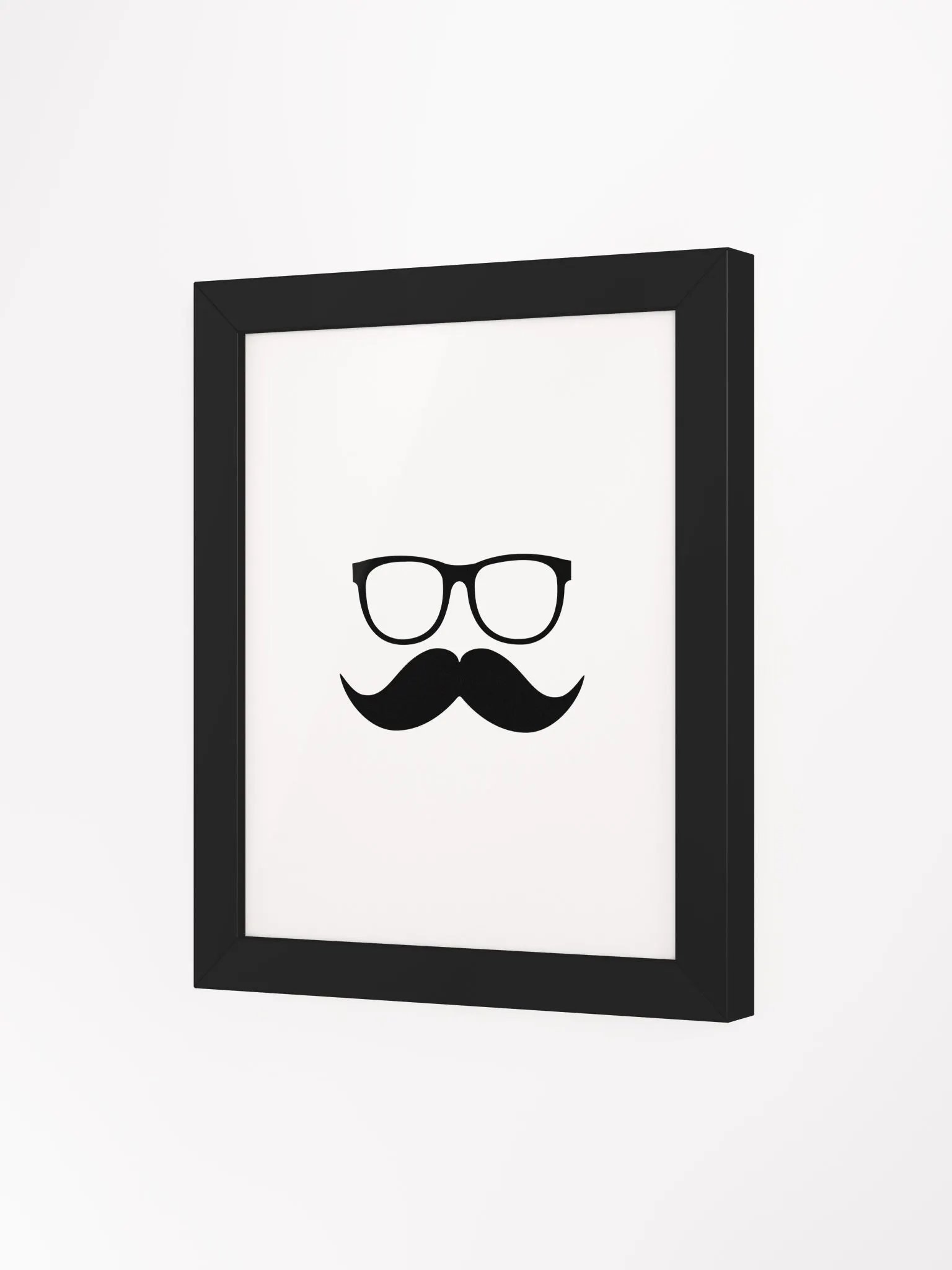Black Moofstache Poster product image (28)
