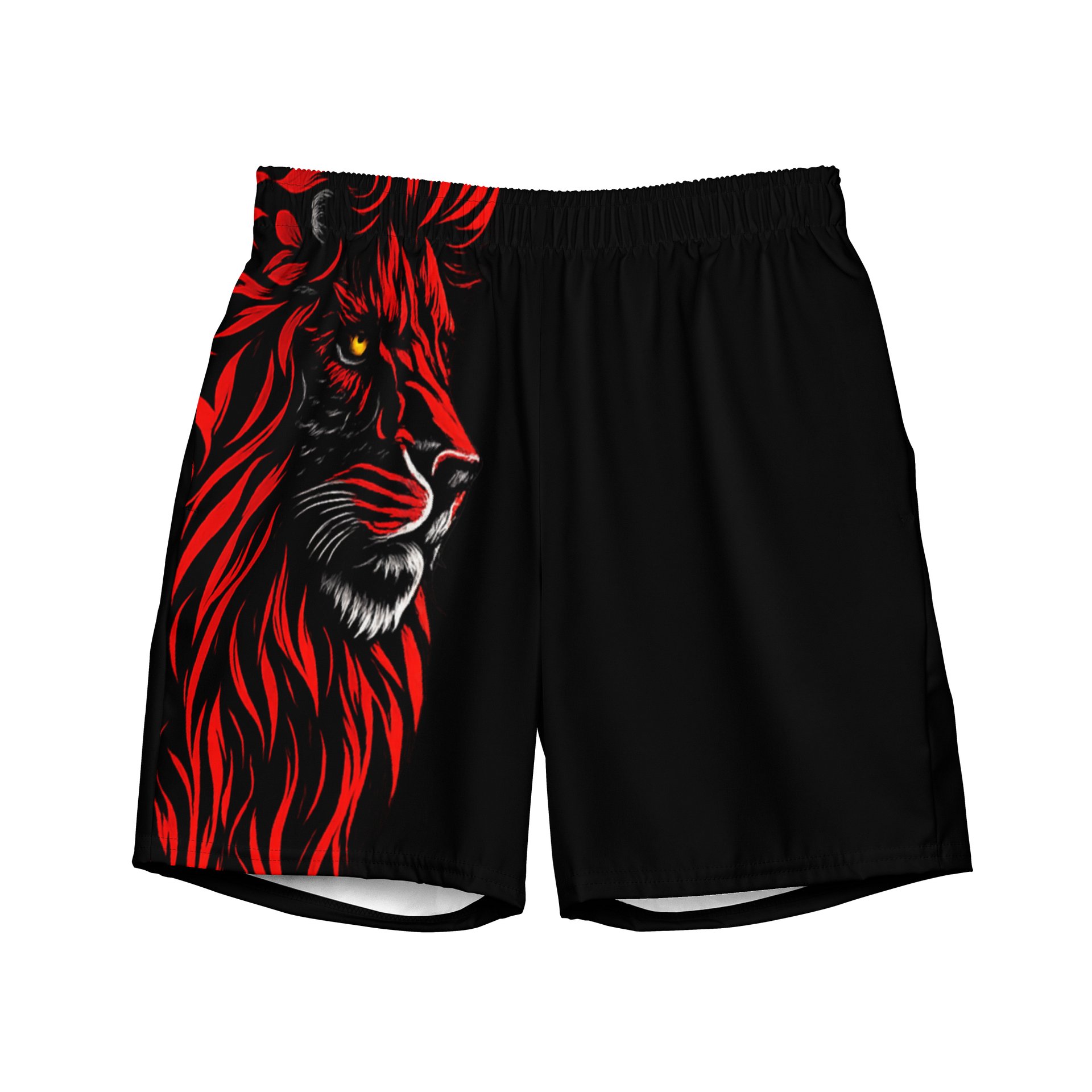 Red Mane Lion Swim Trunks product image (1)