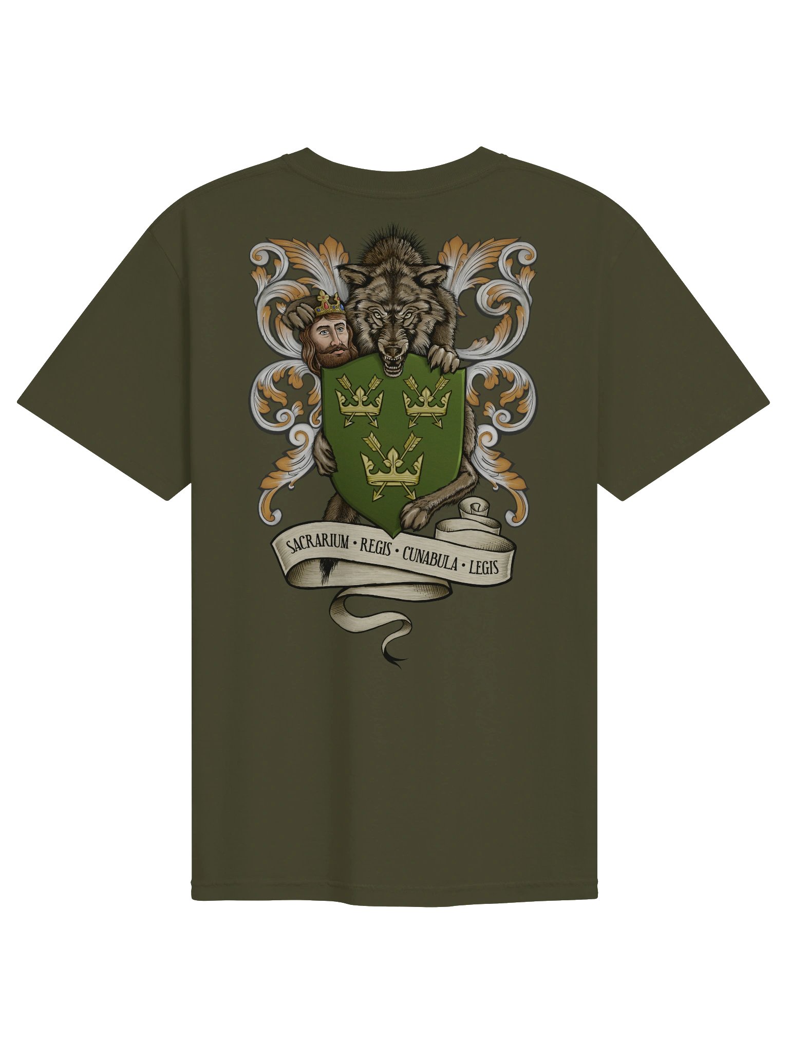 Bury St Edmunds Coat of Arms T-Shirt | Original Heraldic Art product image (5)