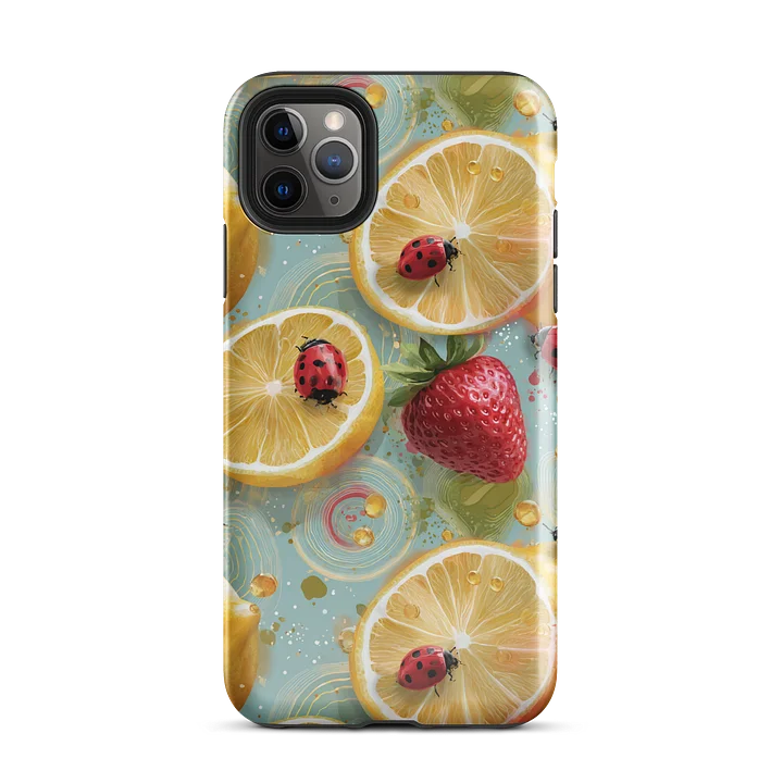 Lemon Ladybug Delight iPhone® Tough Case product image (1)