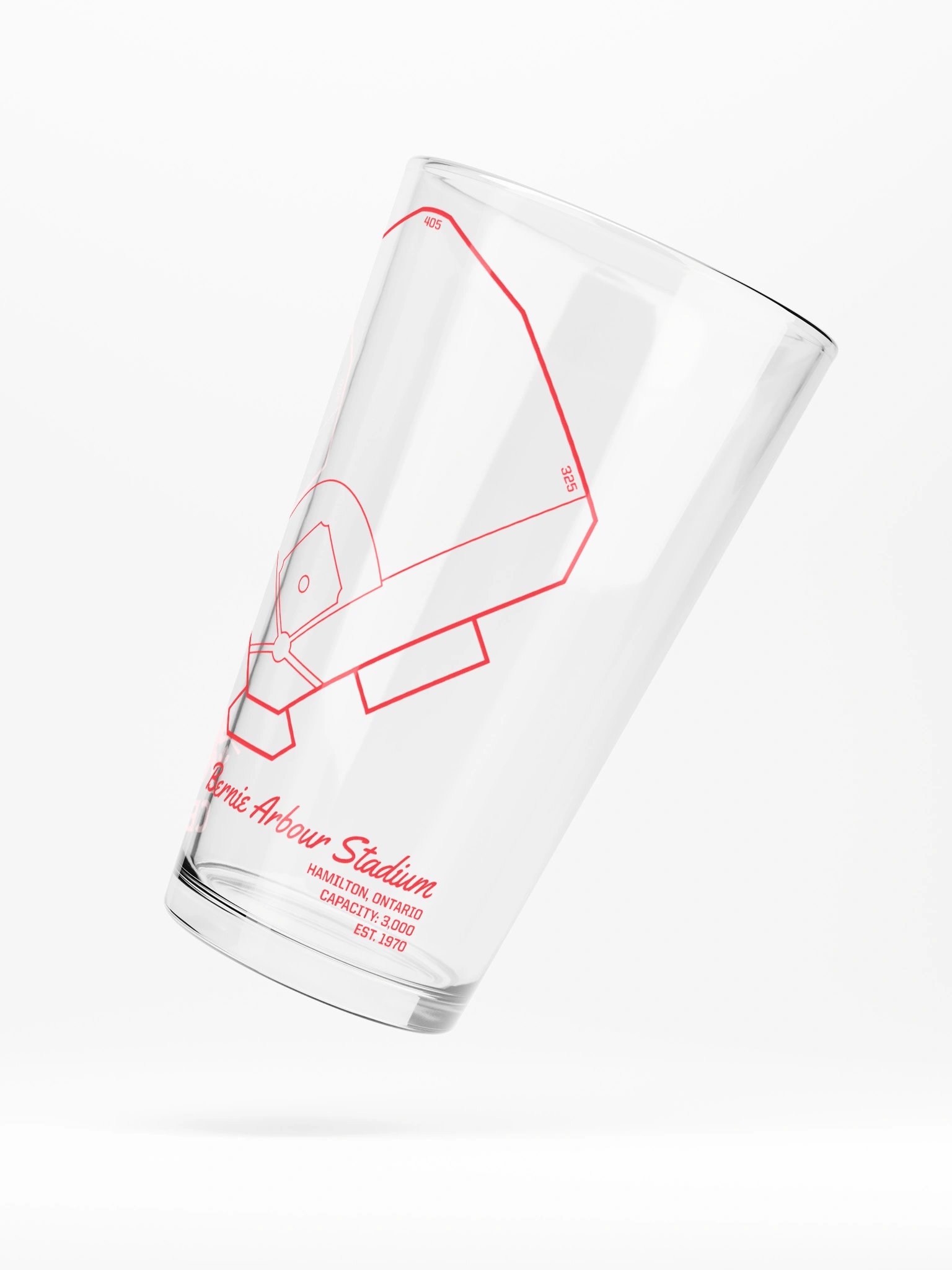 Hamilton Ballpark Pint Glass product image (5)