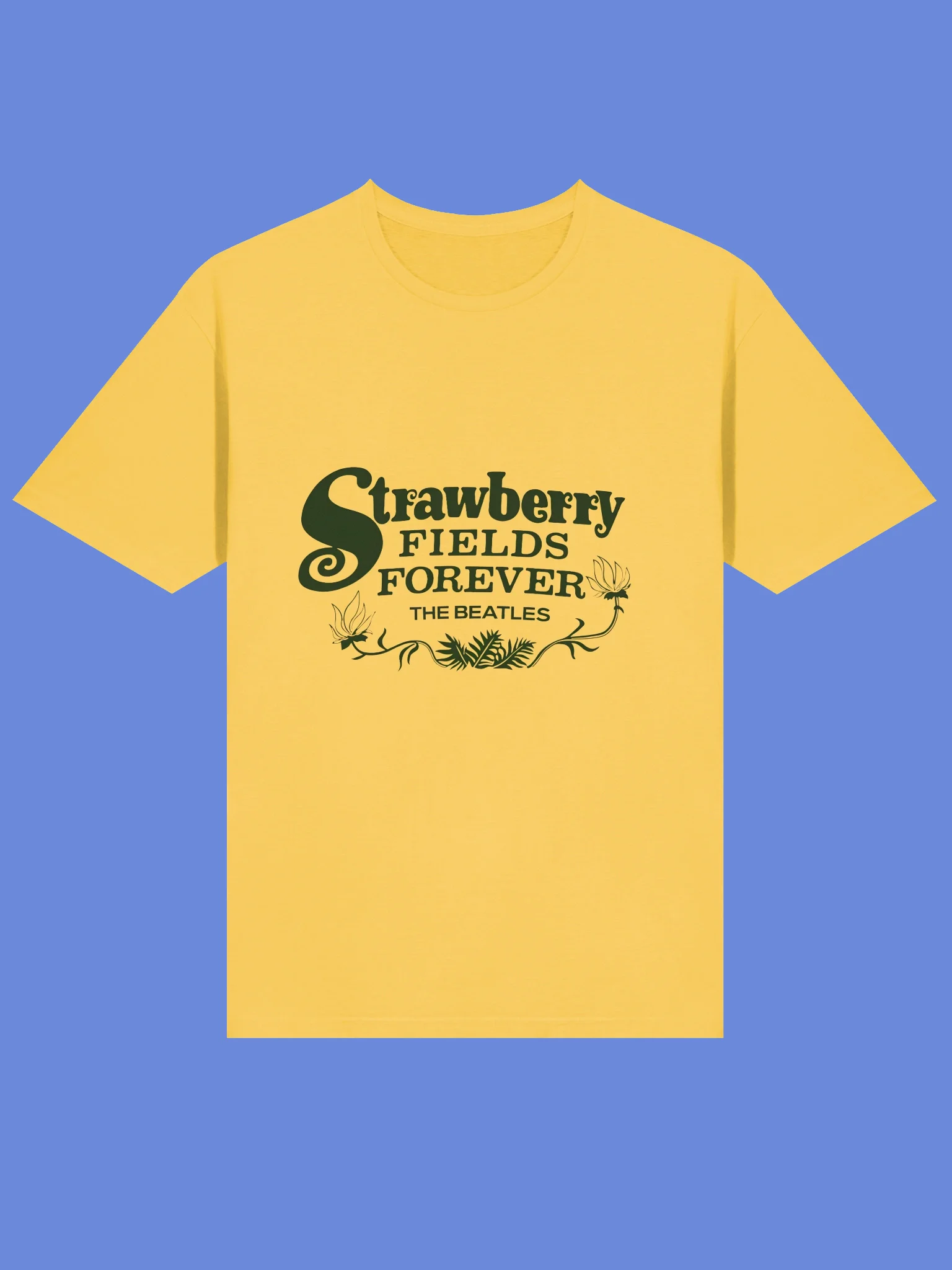 Jennifer Lawrence and Sabrina Carpenter Women's The Beatles Strawberry Fields Forever Shirt product image (114)