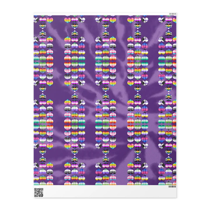 All the Hearts Pride Wrapping Paper product image (2)