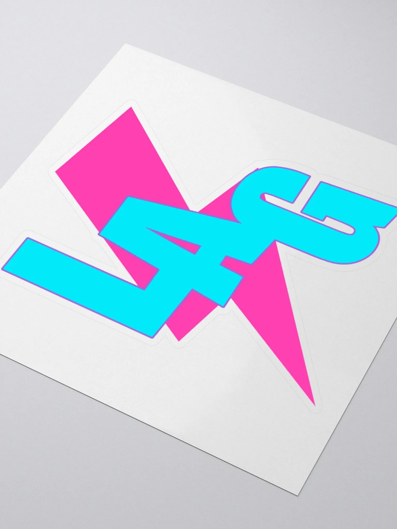 LAG Graphic Cut Sticker product image (3)