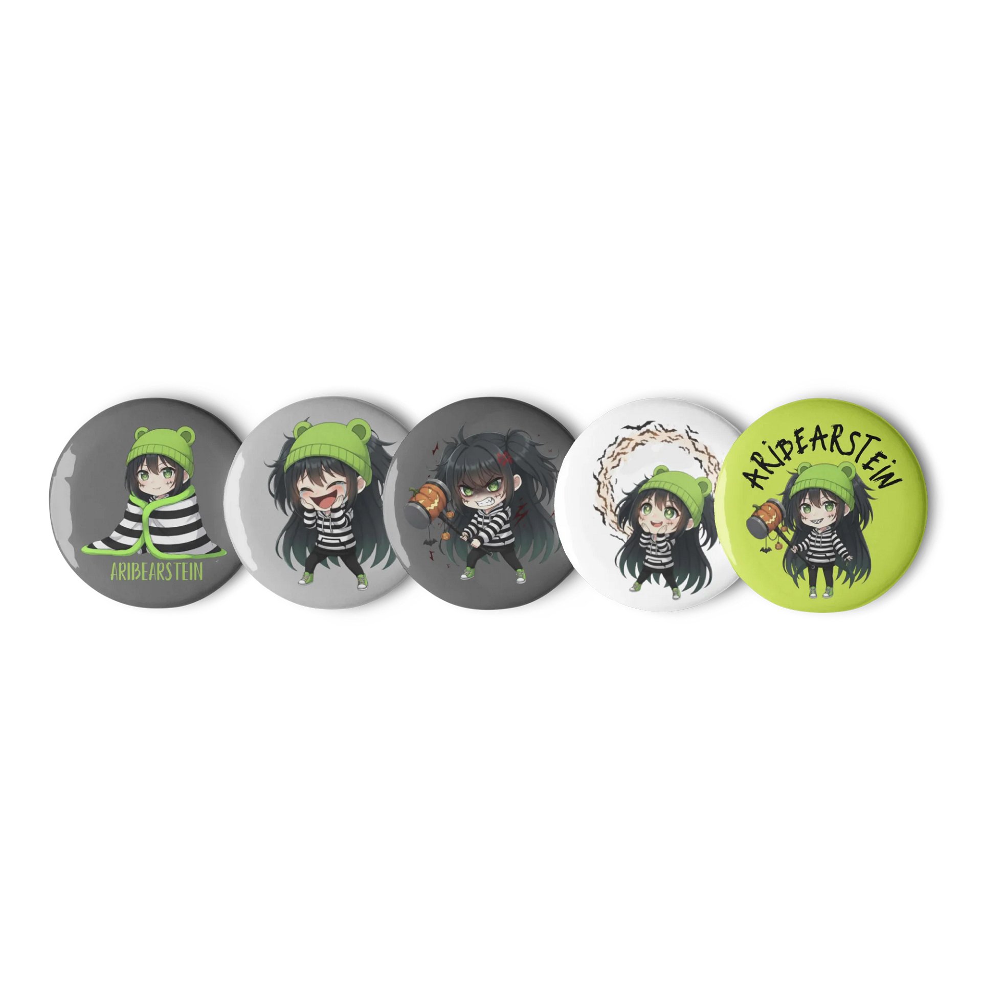 Ari Button Pins product image (1)