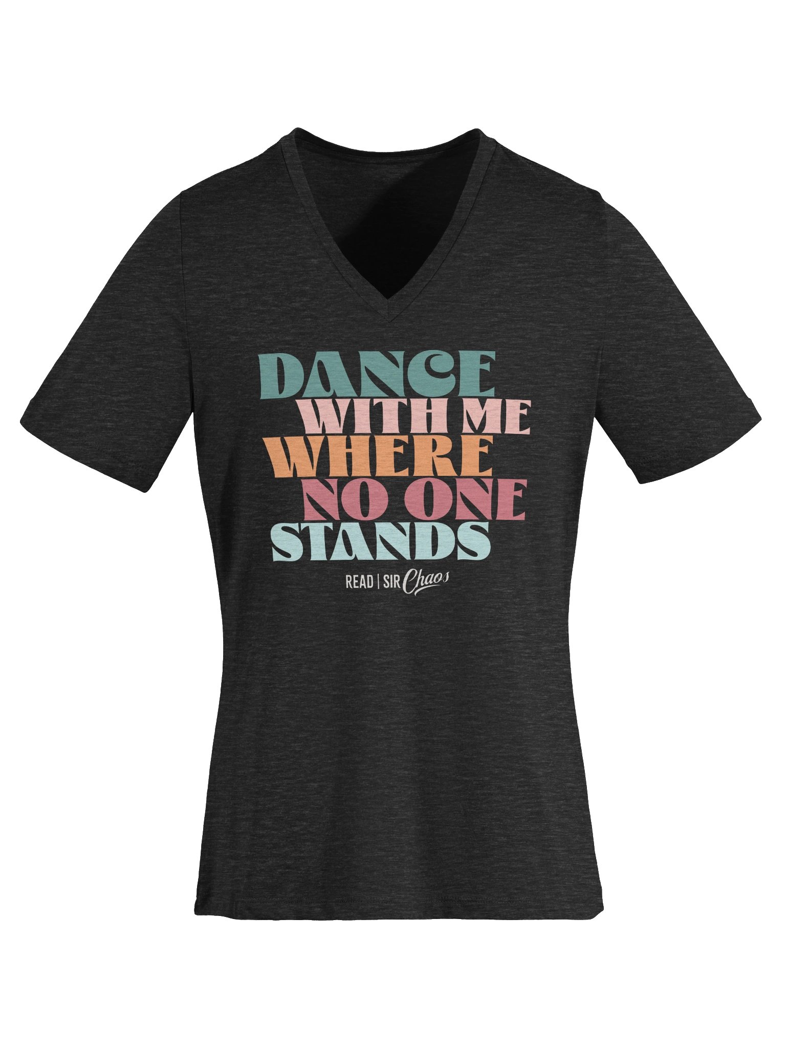 Dance With Me VNeck Tshirt product image (29)