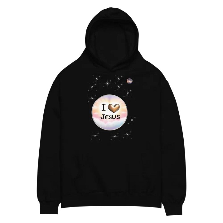 I love jesus Hoodie product image (2)