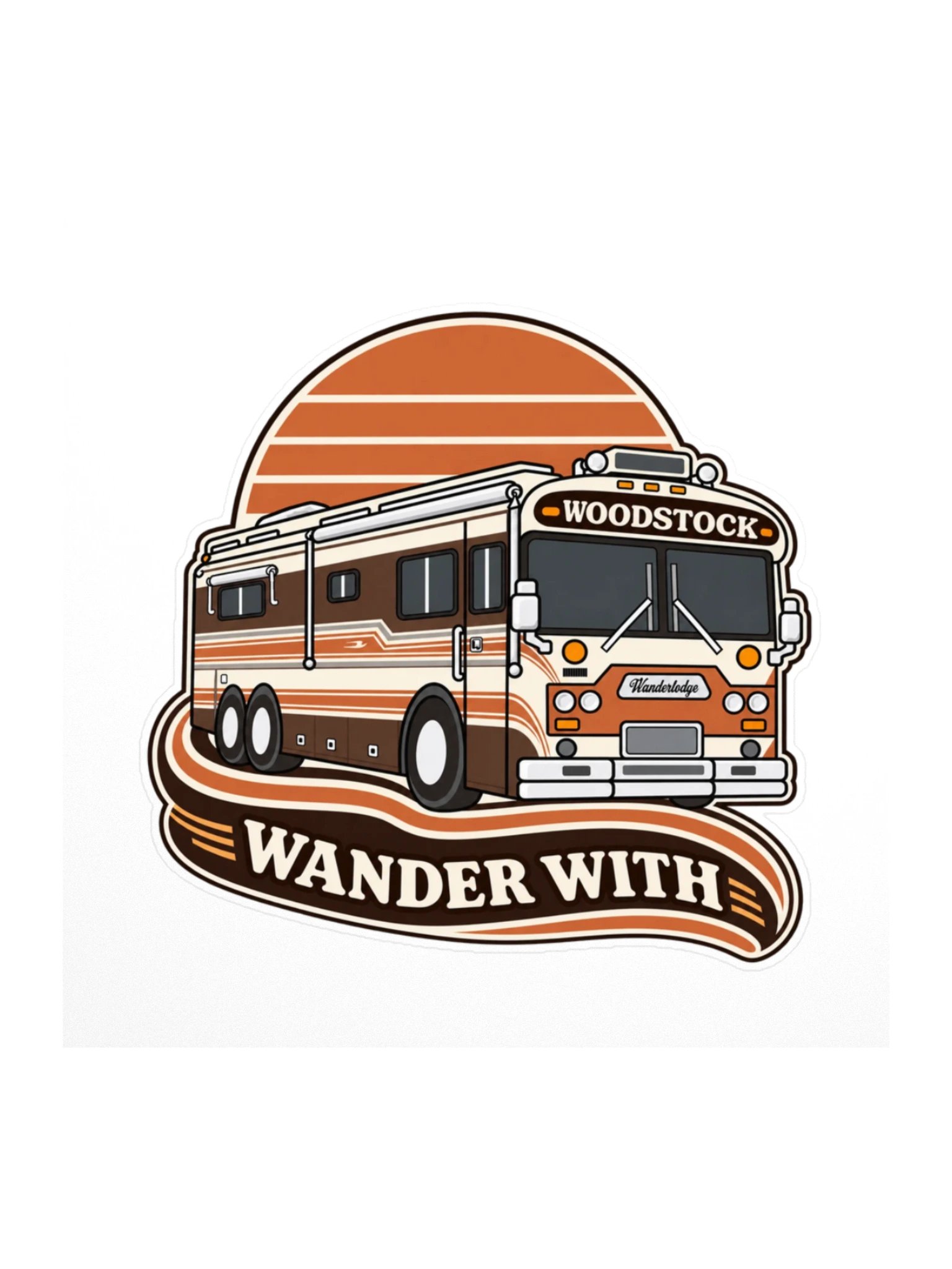 Woodstock Sun Chaser Sticker product image (1)