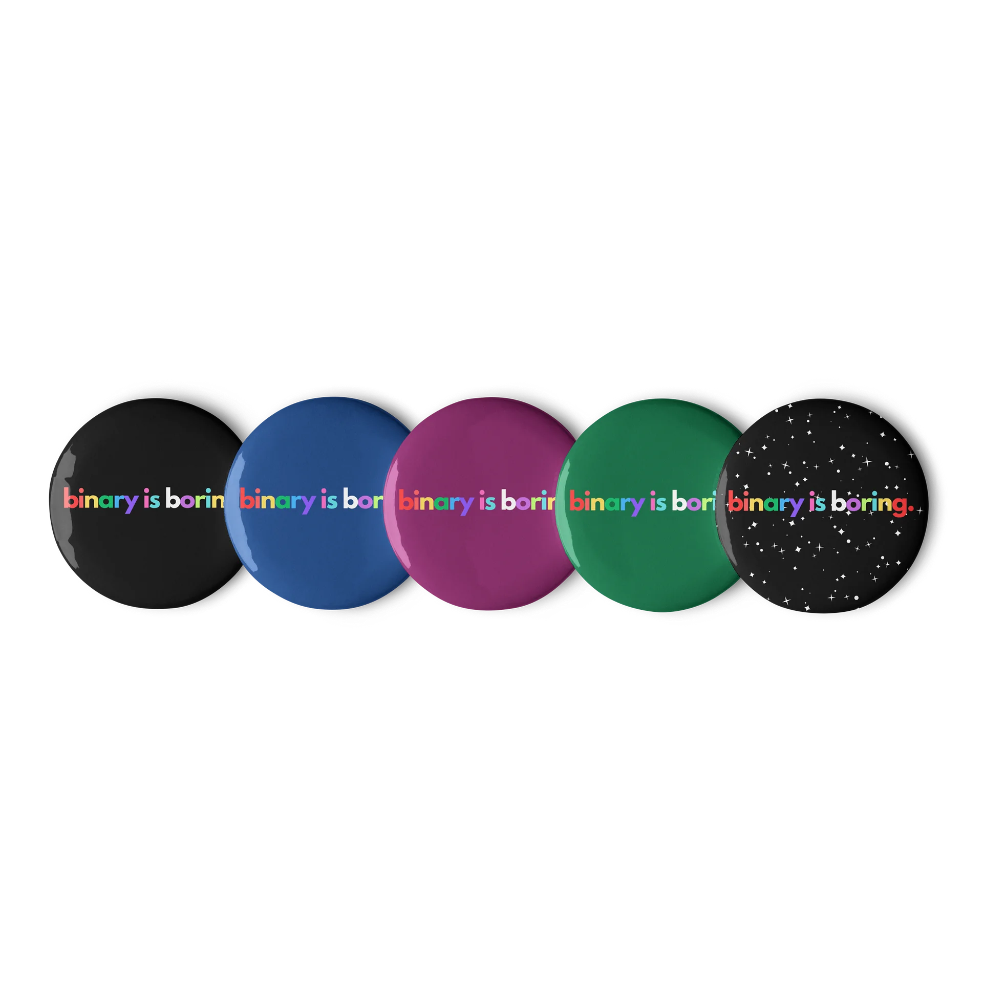 Binary Is Boring button product image (1)