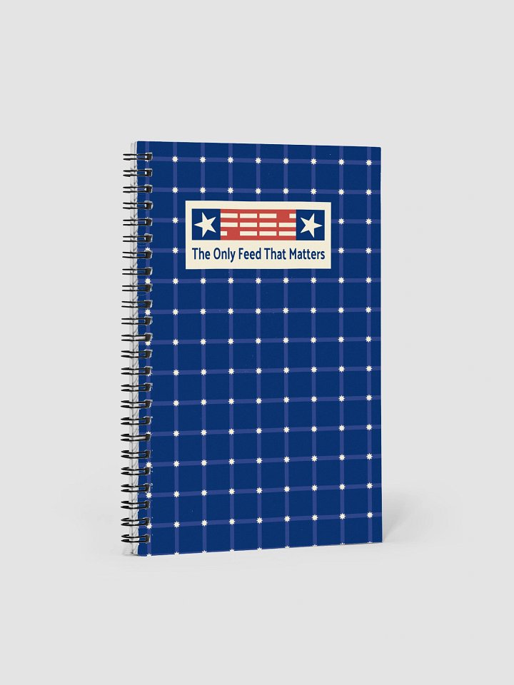 FEED Network Notebook - blue product image (1)