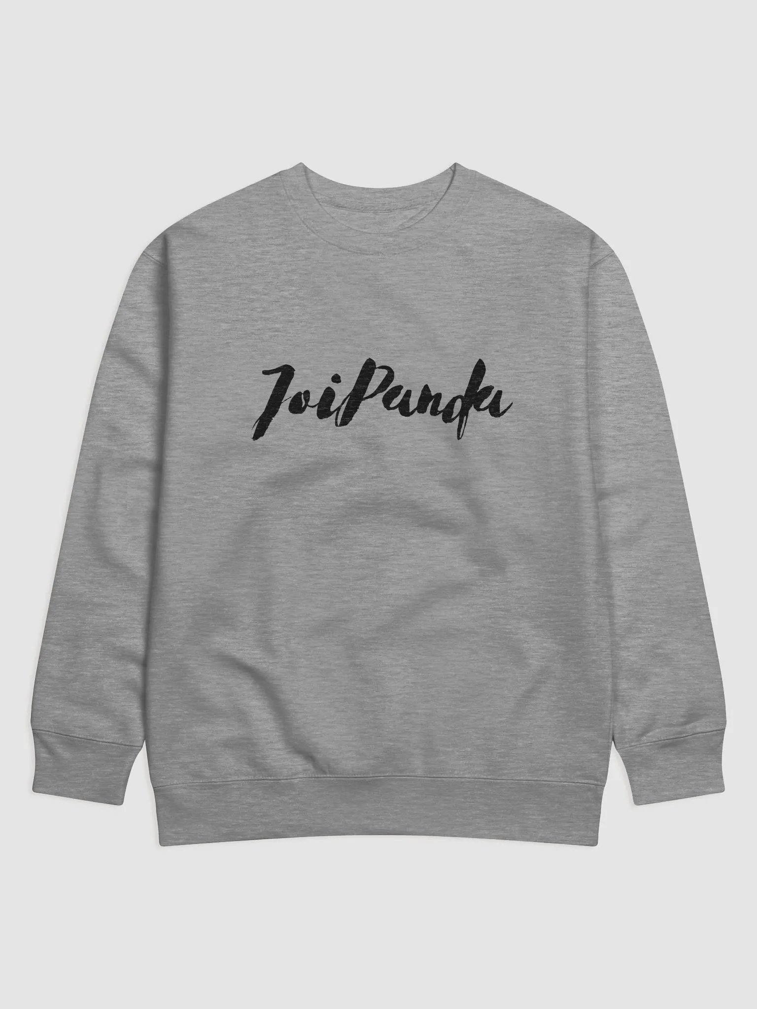 JoiPanda Black Script Sweatshirt product image (1)